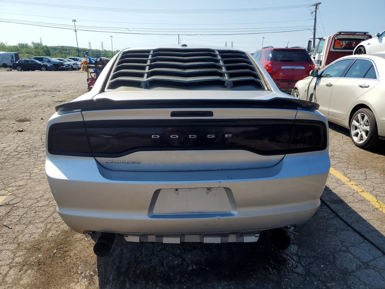 2012 Dodge Charger Sxt Silver vin: 2C3CDXHG8CH140202