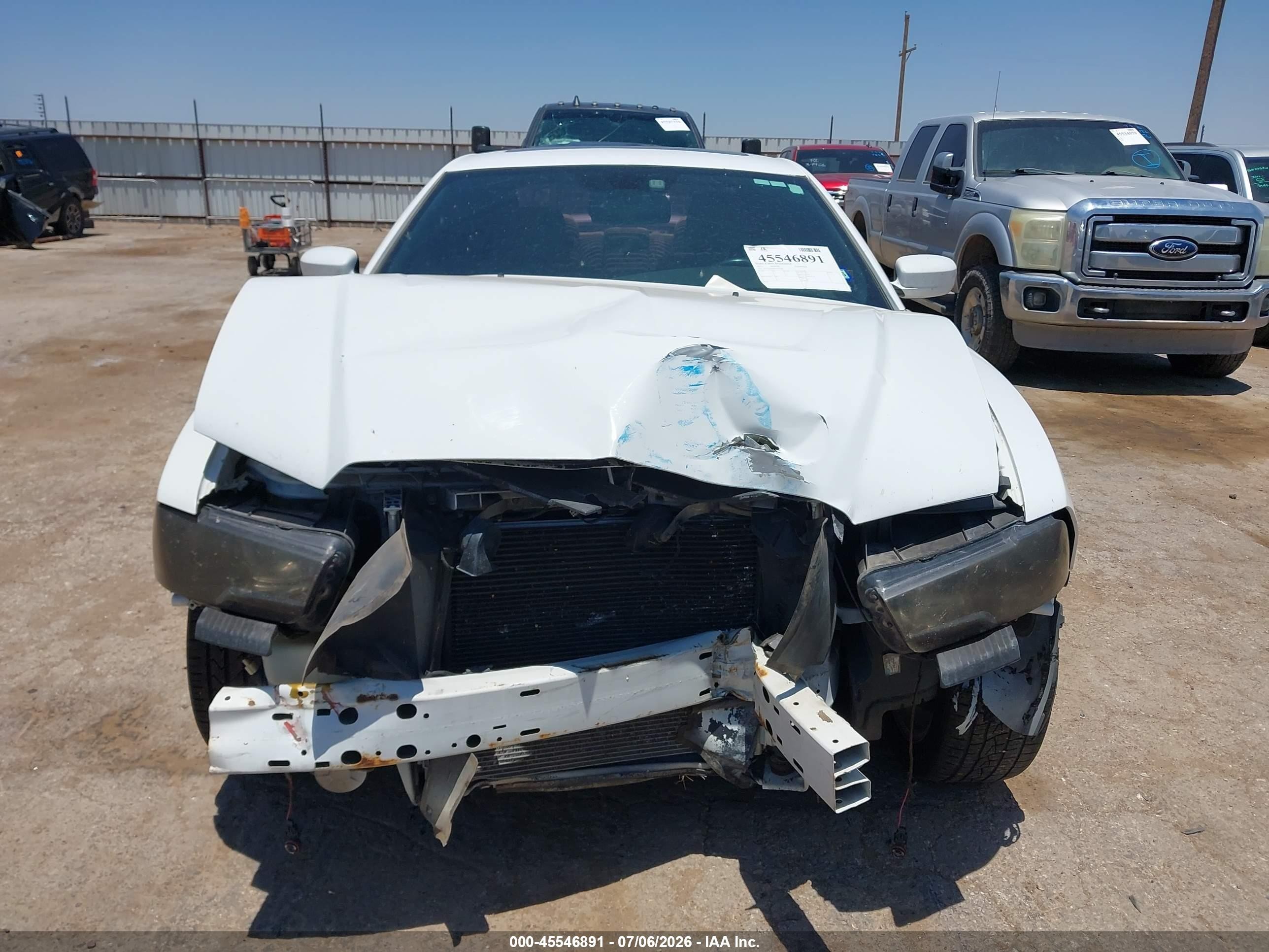 2012 Dodge Charger Sxt White vin: 2C3CDXHG8CH142208