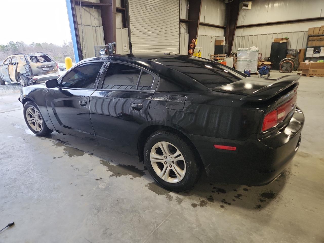 2013 Dodge Charger Sxt Black vin: 2C3CDXHG8DH725511 Damage: Left Rocker Panel Molding, Missing, Replacement Required