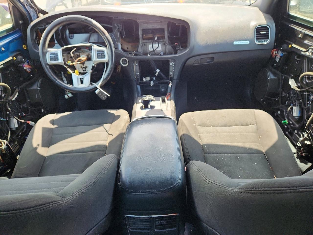2014 Dodge Charger Sxt Blue vin: 2C3CDXHG8EH324543