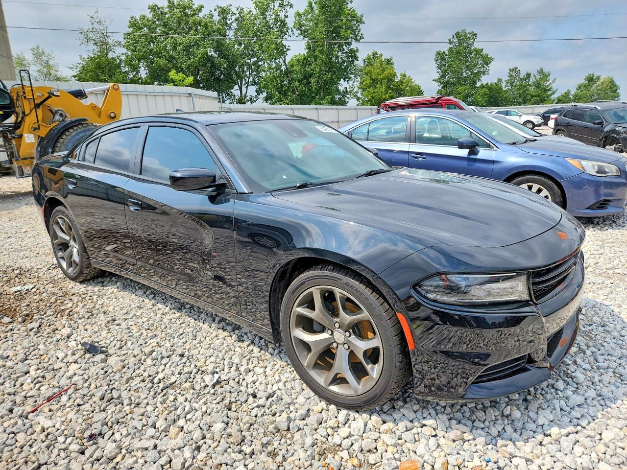 2015 Dodge Charger Sxt Черный vin: 2C3CDXHG8FH727827