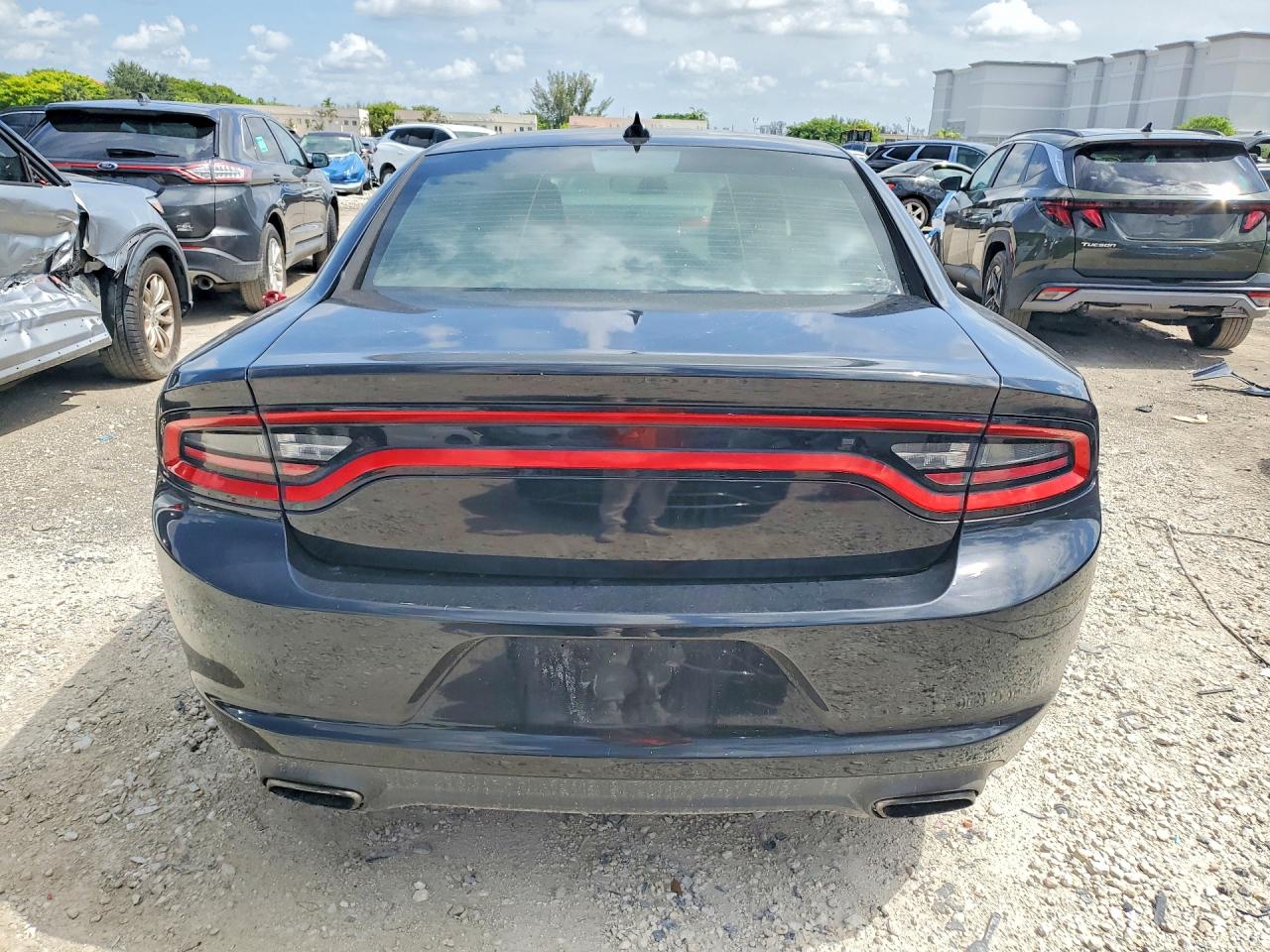2015 Dodge Charger Sxt Black vin: 2C3CDXHG8FH749908