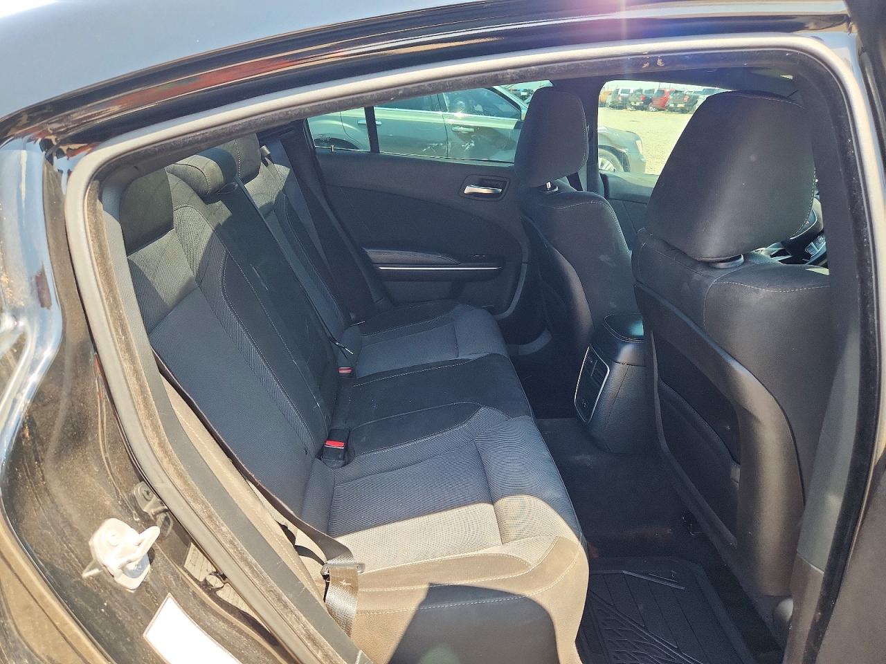 2015 Dodge Charger Sxt Black vin: 2C3CDXHG8FH794704