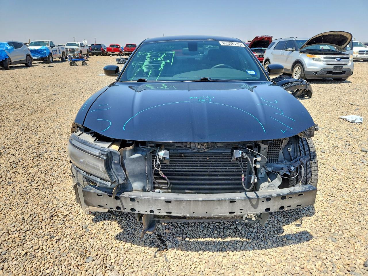 2015 Dodge Charger Sxt Black vin: 2C3CDXHG8FH794704