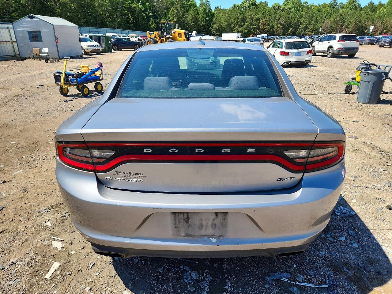 2015 Dodge Charger Sxt Серебряный vin: 2C3CDXHG8FH824185