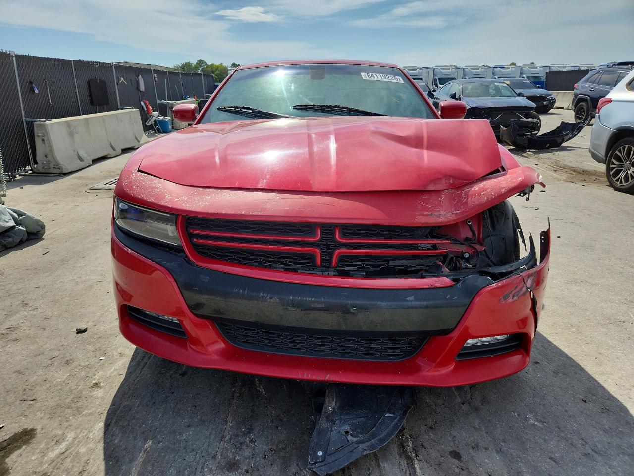 2015 Dodge Charger Sxt Красный vin: 2C3CDXHG8FH852312