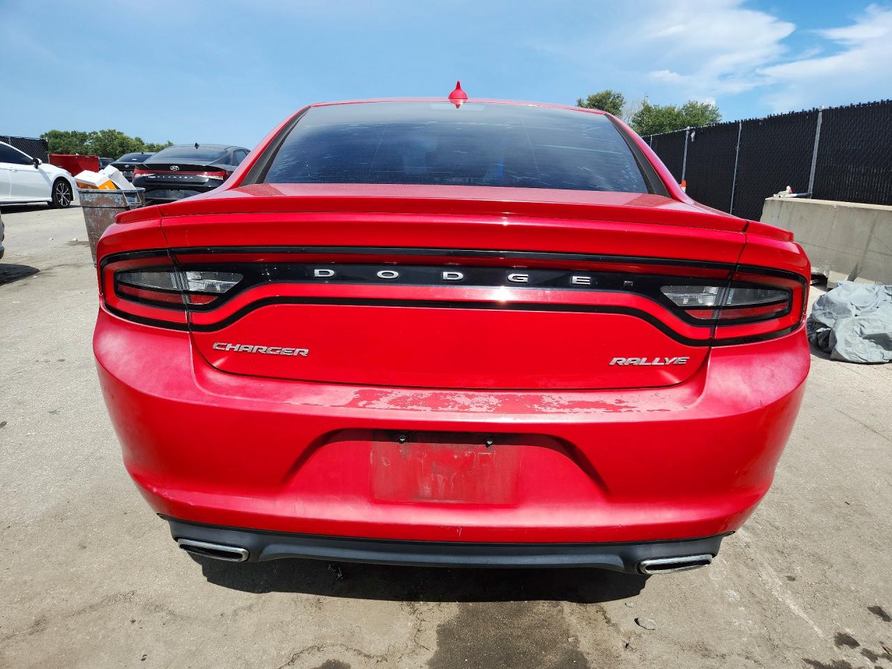 2015 Dodge Charger Sxt Красный vin: 2C3CDXHG8FH852312