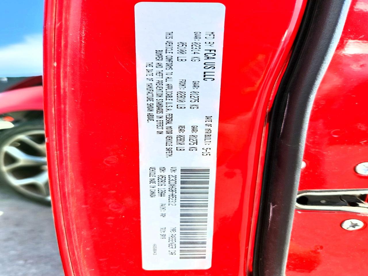 2015 Dodge Charger Sxt Красный vin: 2C3CDXHG8FH852312