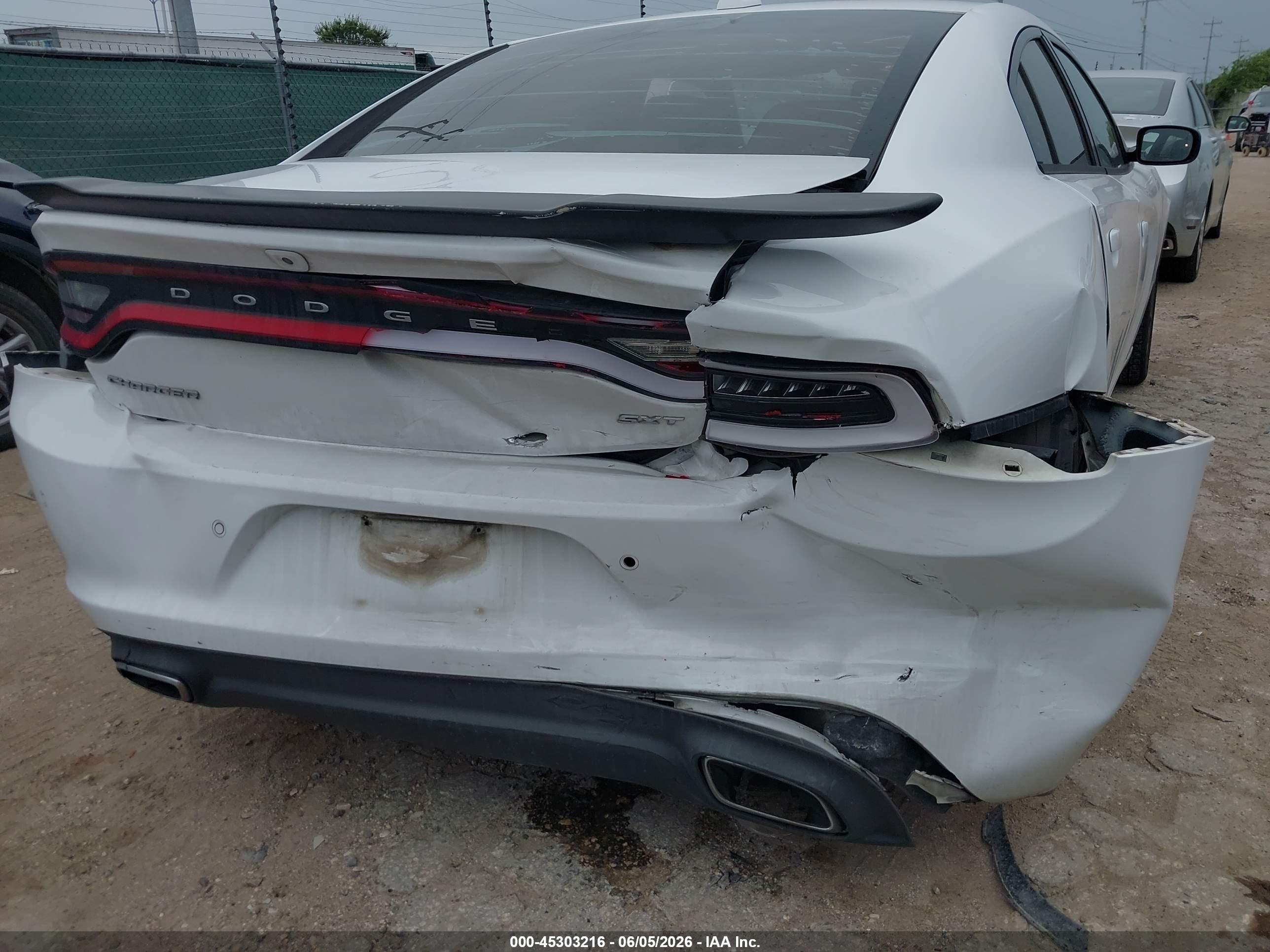 2015 Dodge Charger Sxt White vin: 2C3CDXHG8FH880269