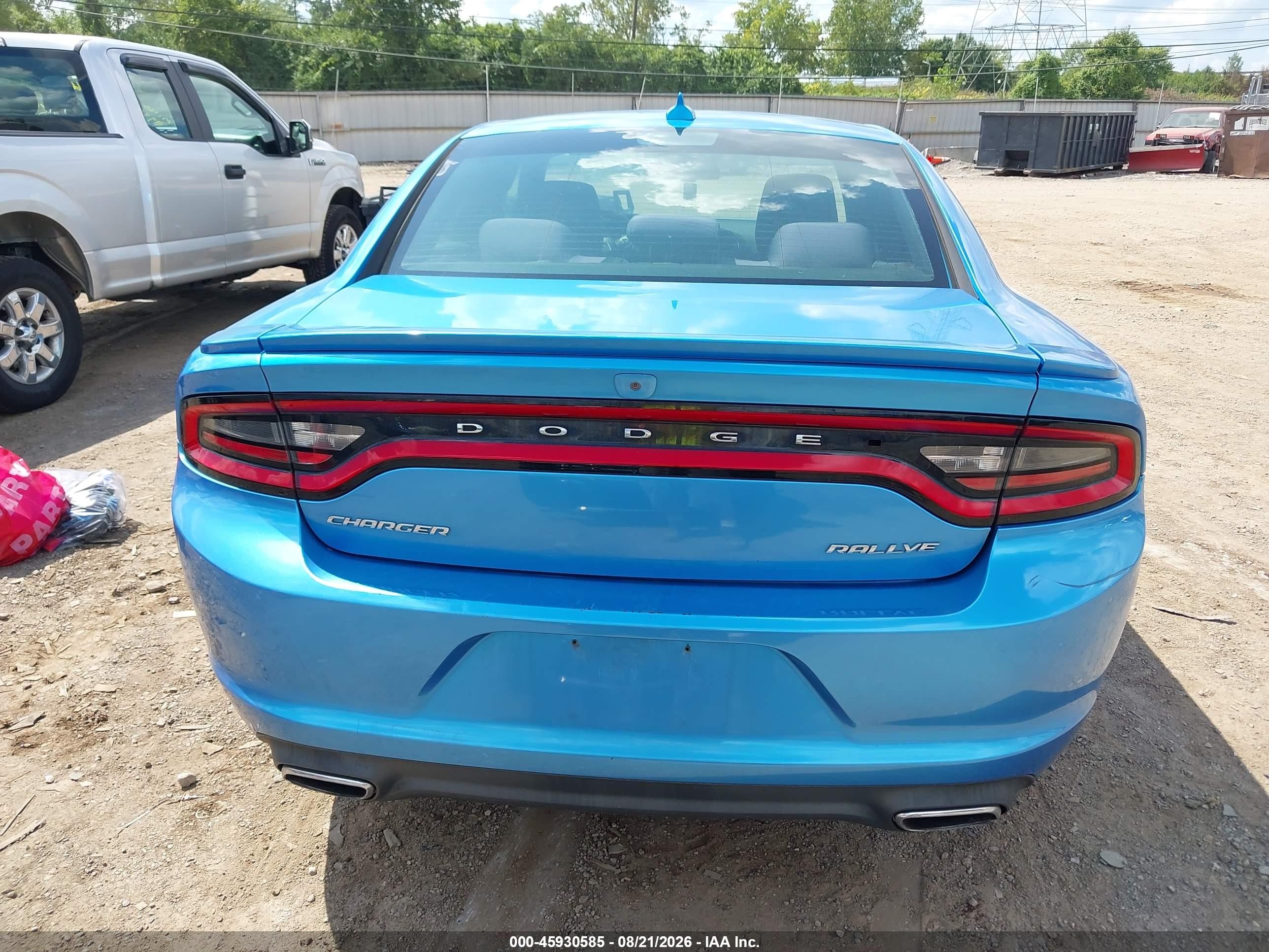 2015 Dodge Charger Sxt Blue vin: 2C3CDXHG8FH902965