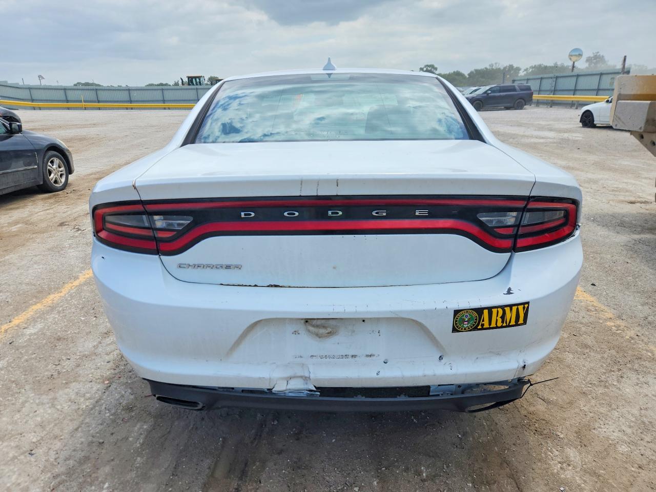 2016 Dodge Charger Sxt White vin: 2C3CDXHG8GH178499