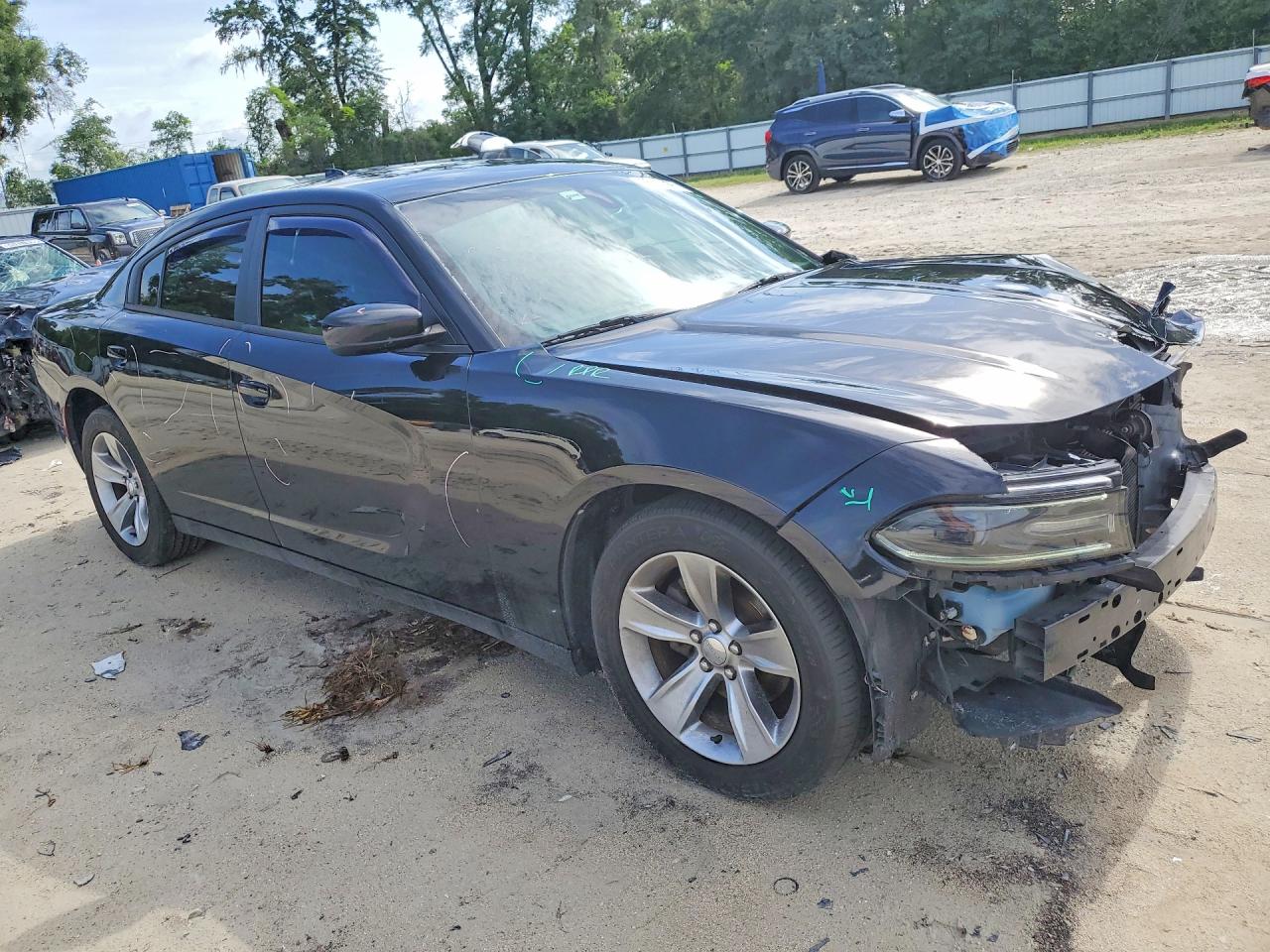 2016 Dodge Charger Sxt Черный vin: 2C3CDXHG8GH339126