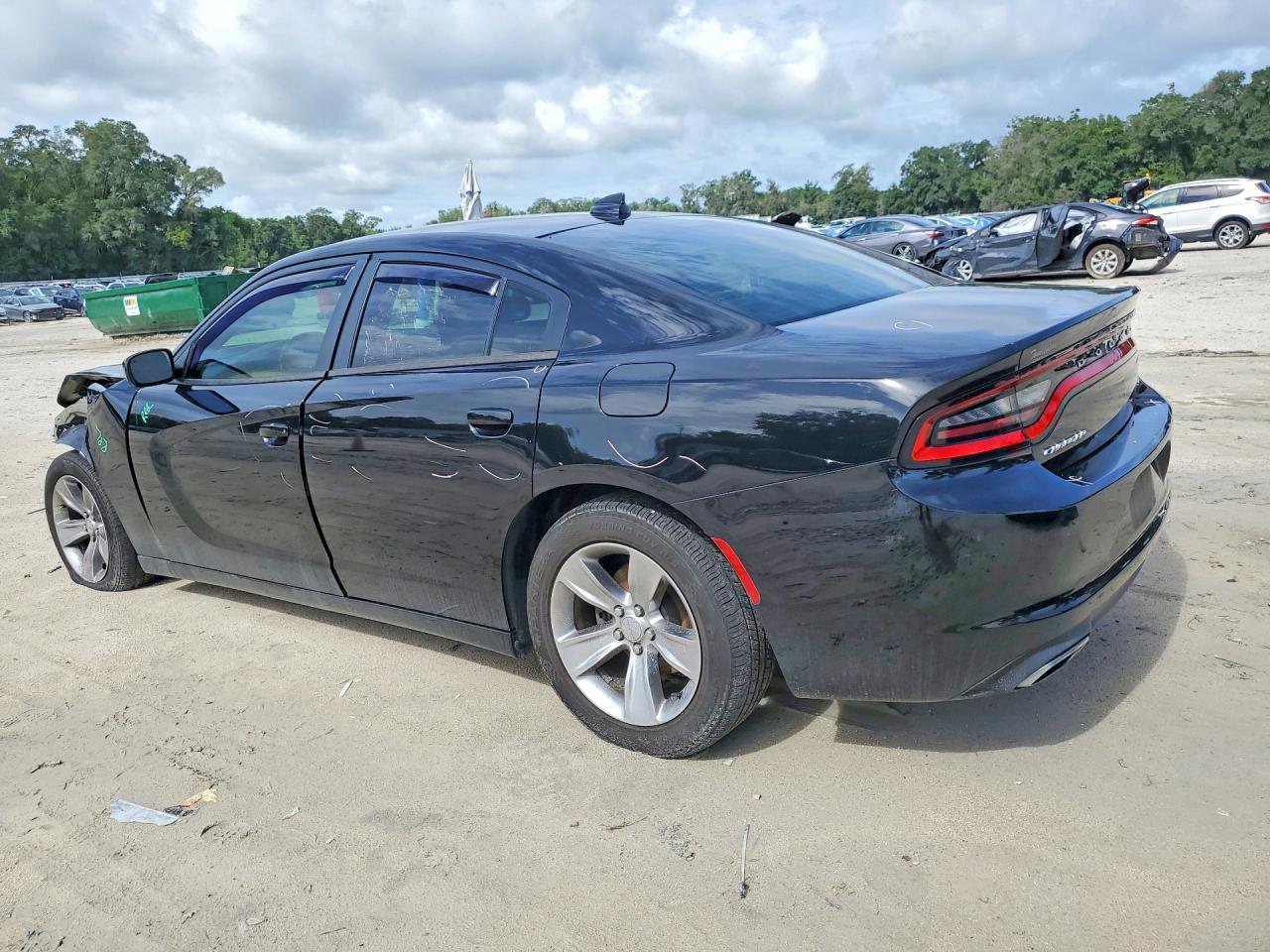 2016 Dodge Charger Sxt Черный vin: 2C3CDXHG8GH339126