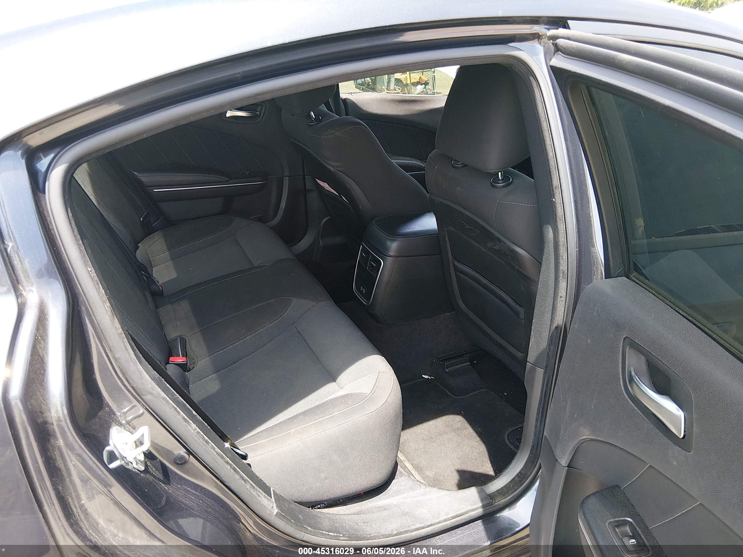 2017 Dodge Charger Sxt Rwd Gray vin: 2C3CDXHG8HH562803