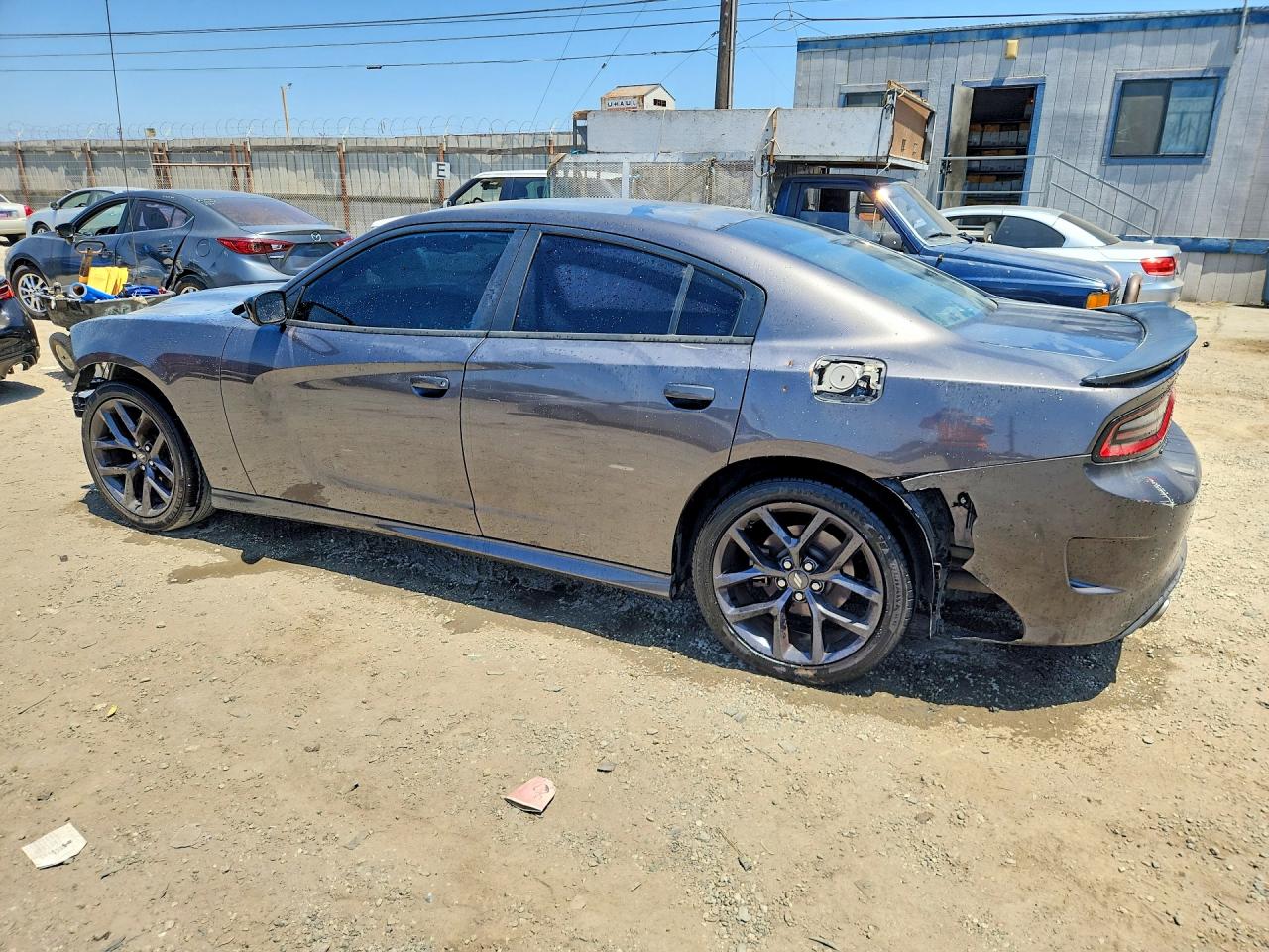 2021 Dodge Charger Gt Gray vin: 2C3CDXHG8MH633816