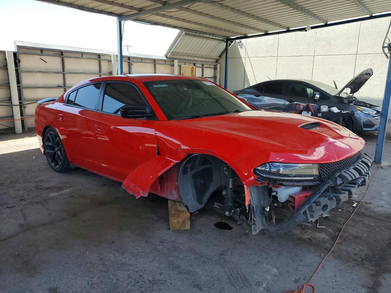 2023 Dodge Charger Gt Red vin: 2C3CDXHG8PH615935