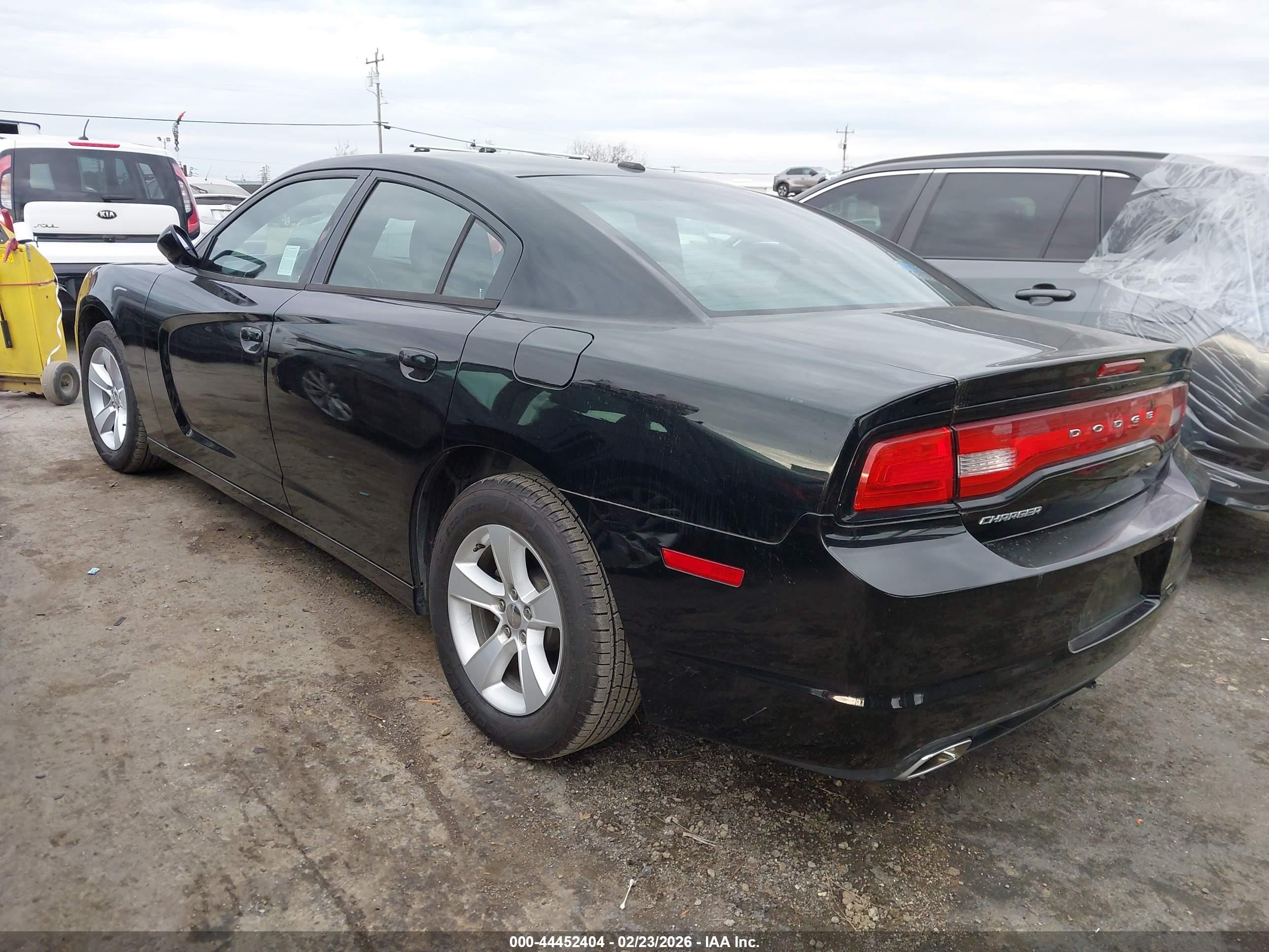 2012 Dodge Charger Sxt Black vin: 2C3CDXHG9CH174374