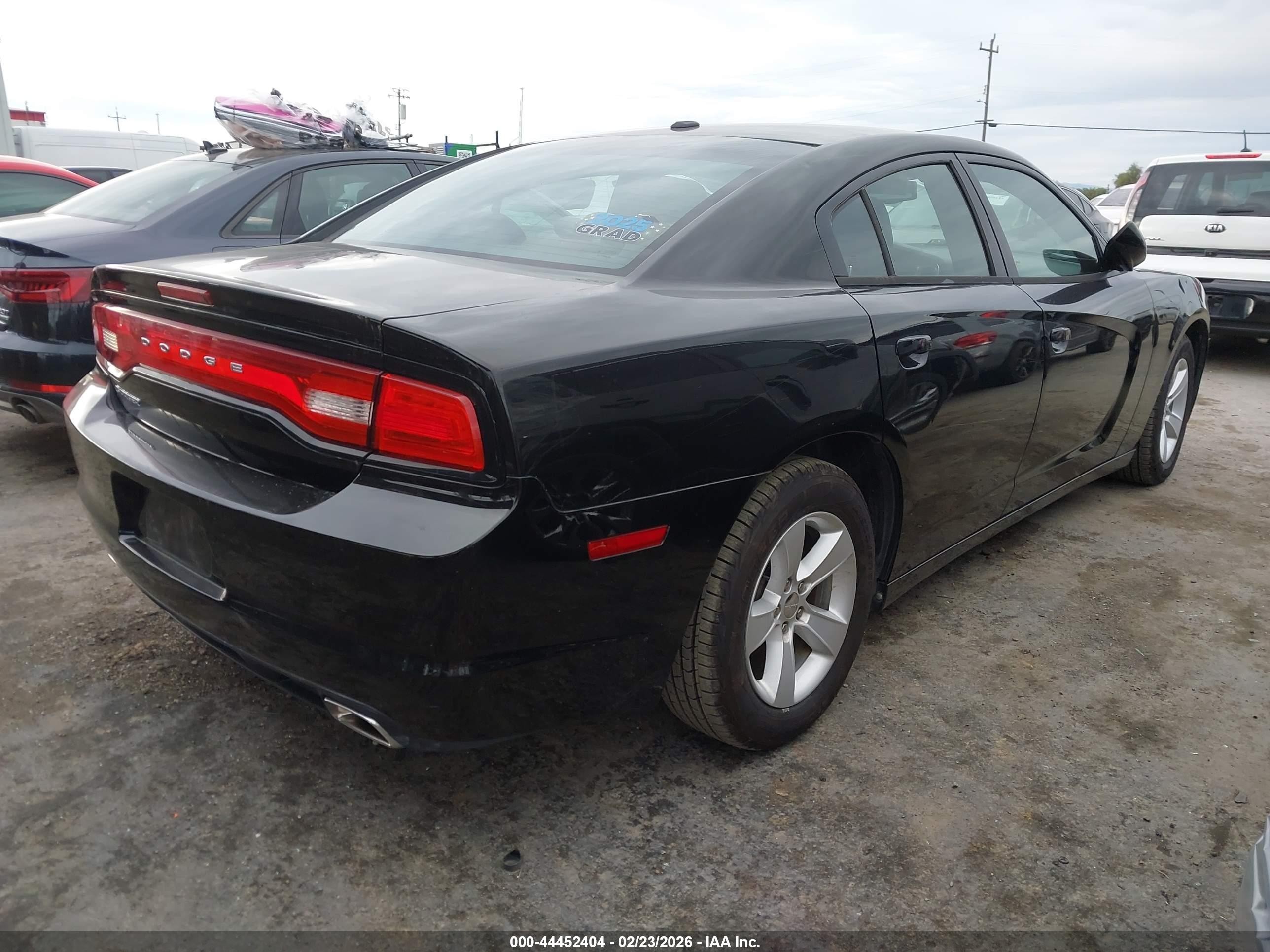 2012 Dodge Charger Sxt Black vin: 2C3CDXHG9CH174374