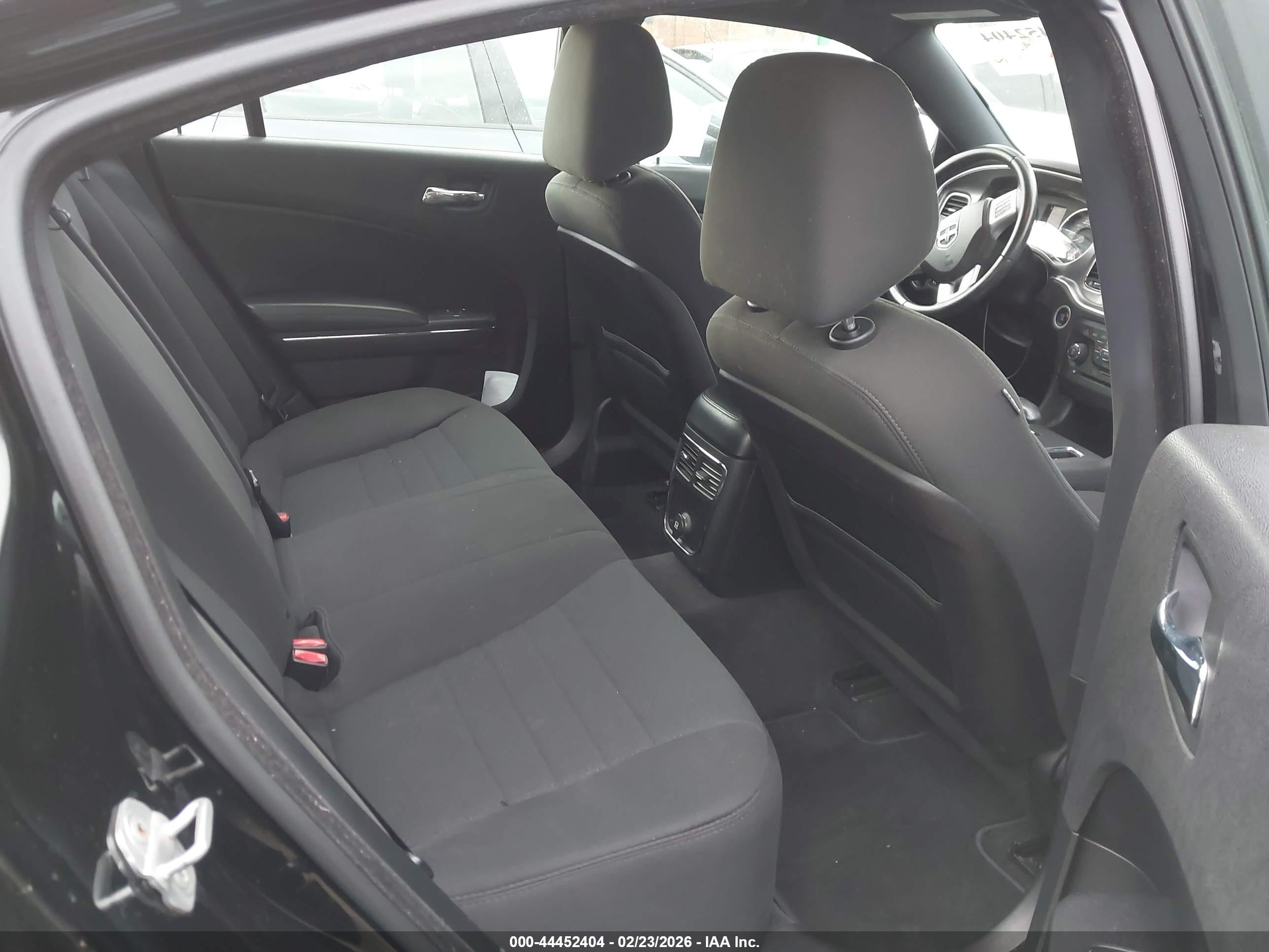 2012 Dodge Charger Sxt Black vin: 2C3CDXHG9CH174374