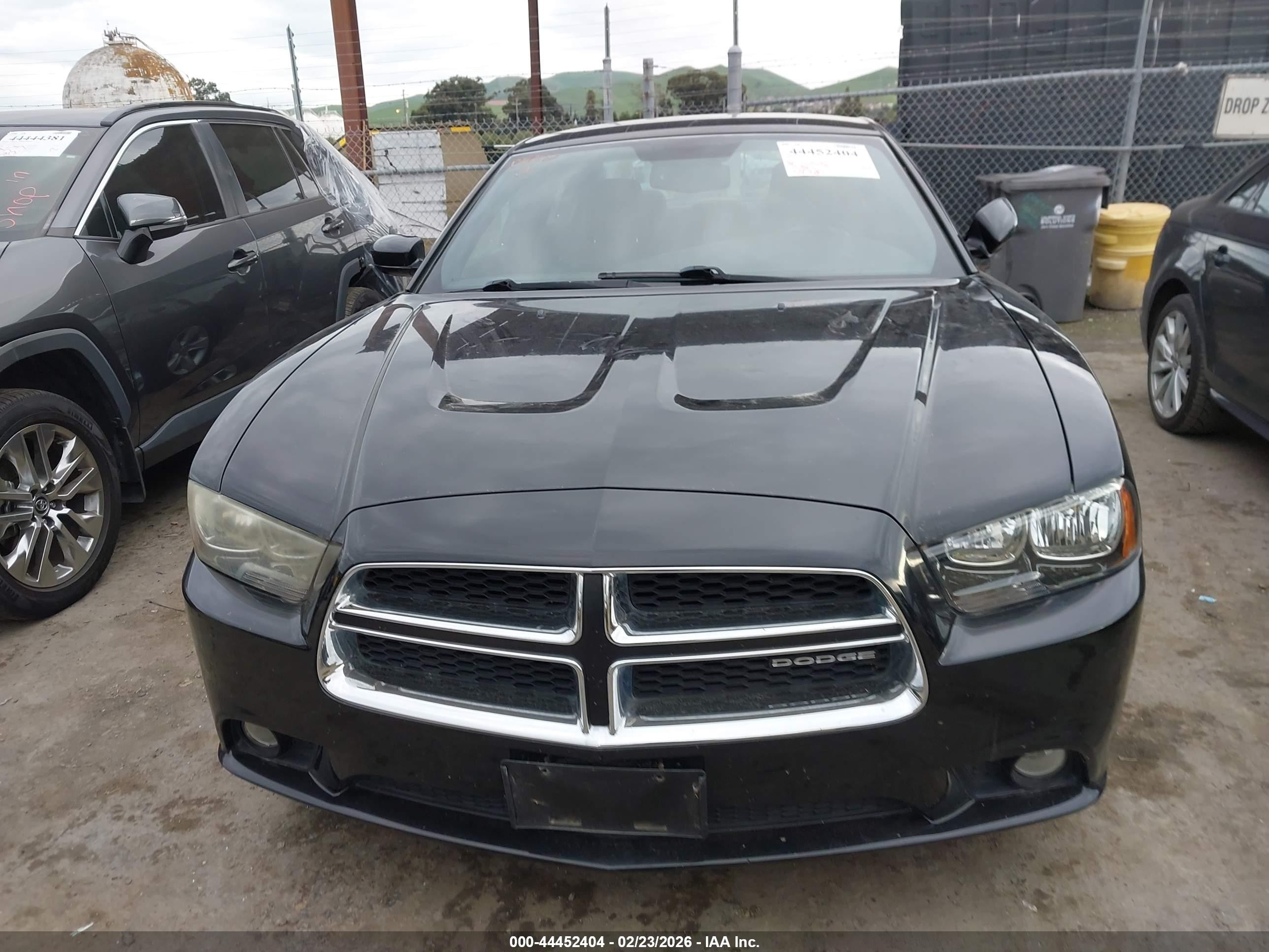 2012 Dodge Charger Sxt Black vin: 2C3CDXHG9CH174374