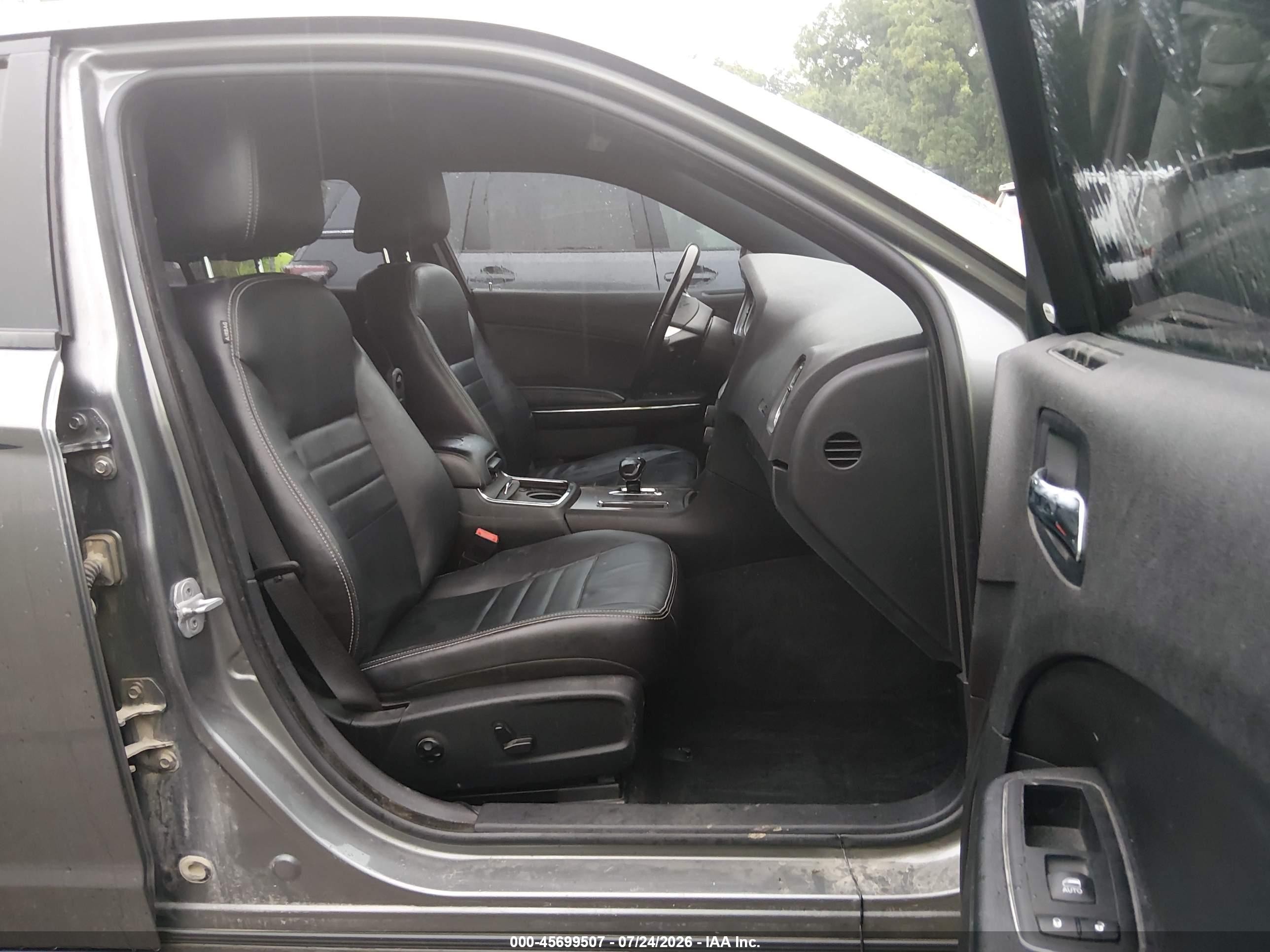 2012 Dodge Charger Sxt Gray vin: 2C3CDXHG9CH184466