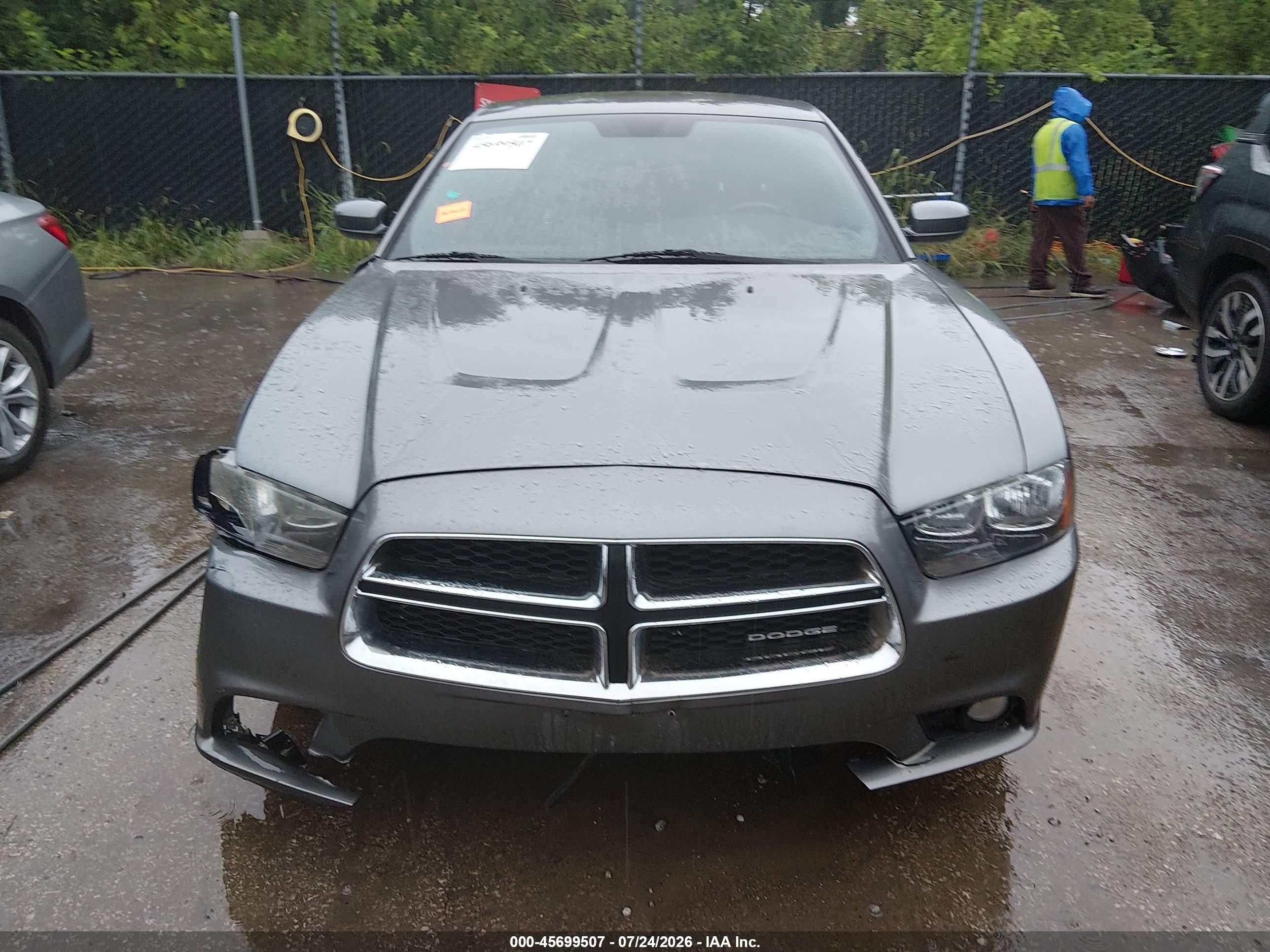 2012 Dodge Charger Sxt Gray vin: 2C3CDXHG9CH184466