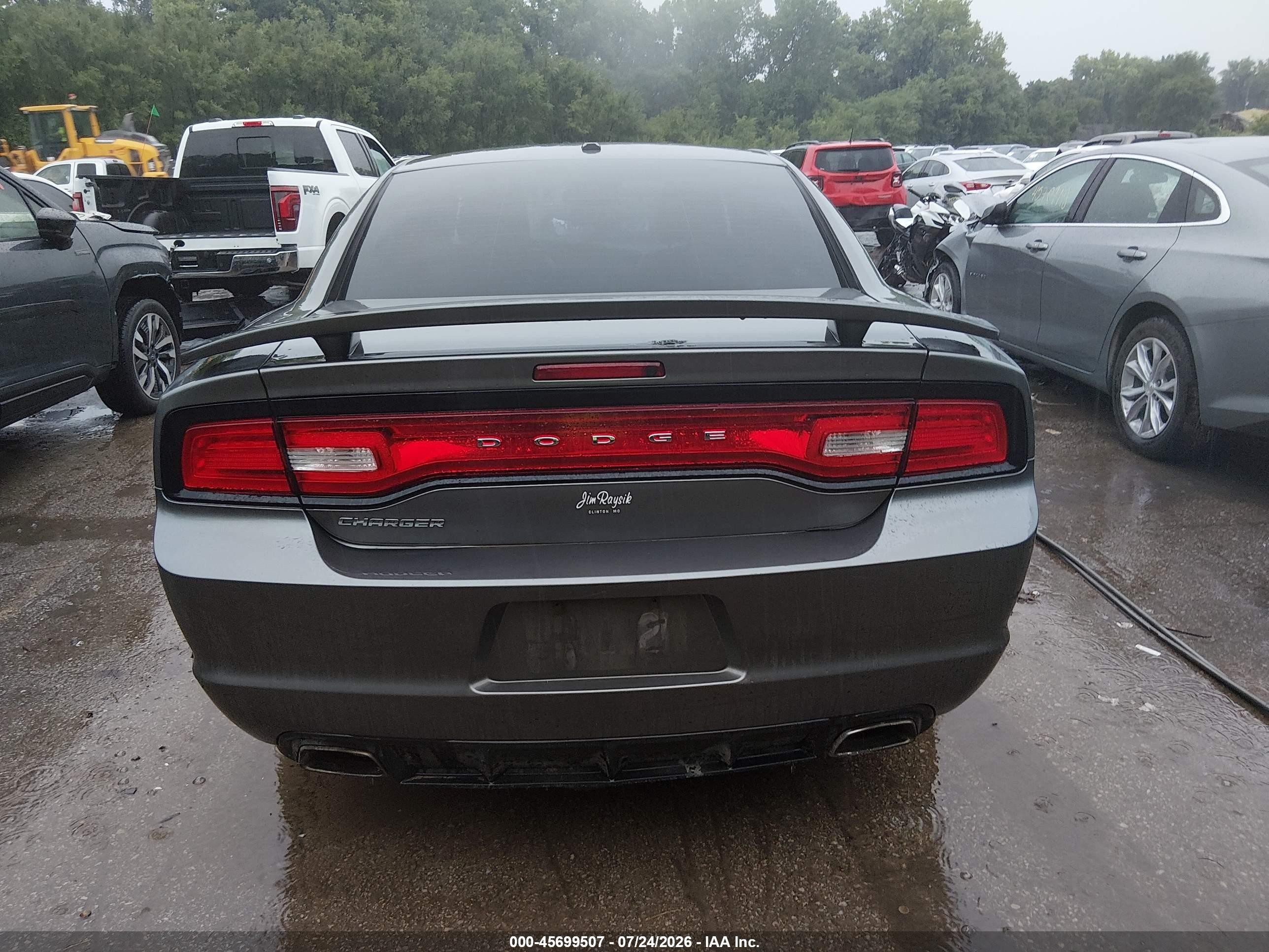 2012 Dodge Charger Sxt Gray vin: 2C3CDXHG9CH184466