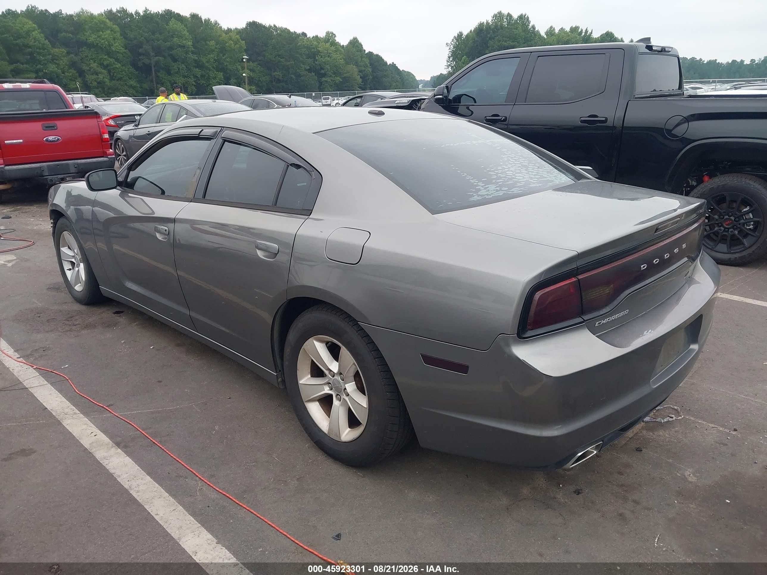 2012 Dodge Charger Sxt Серый vin: 2C3CDXHG9CH247470