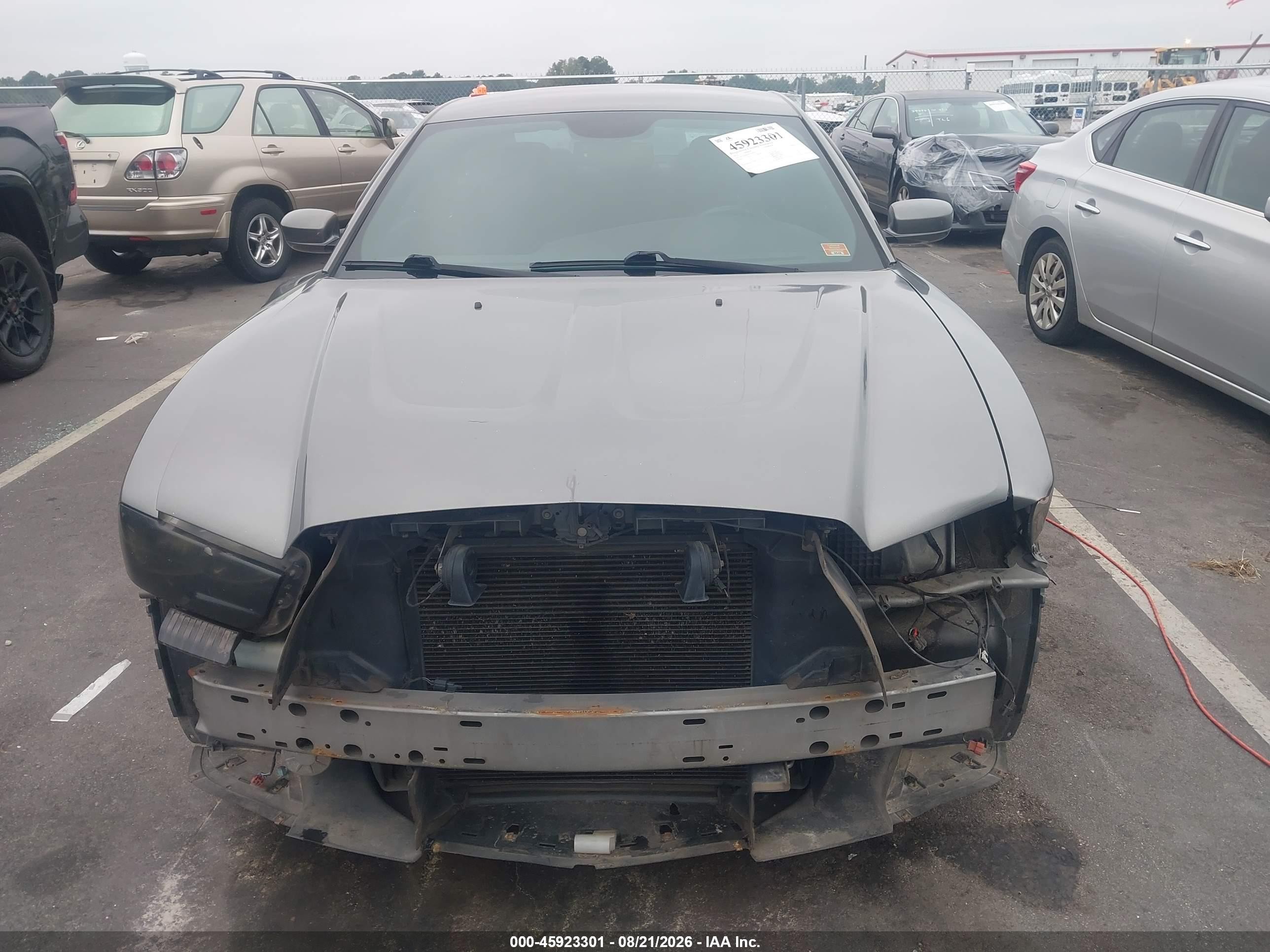 2012 Dodge Charger Sxt Серый vin: 2C3CDXHG9CH247470