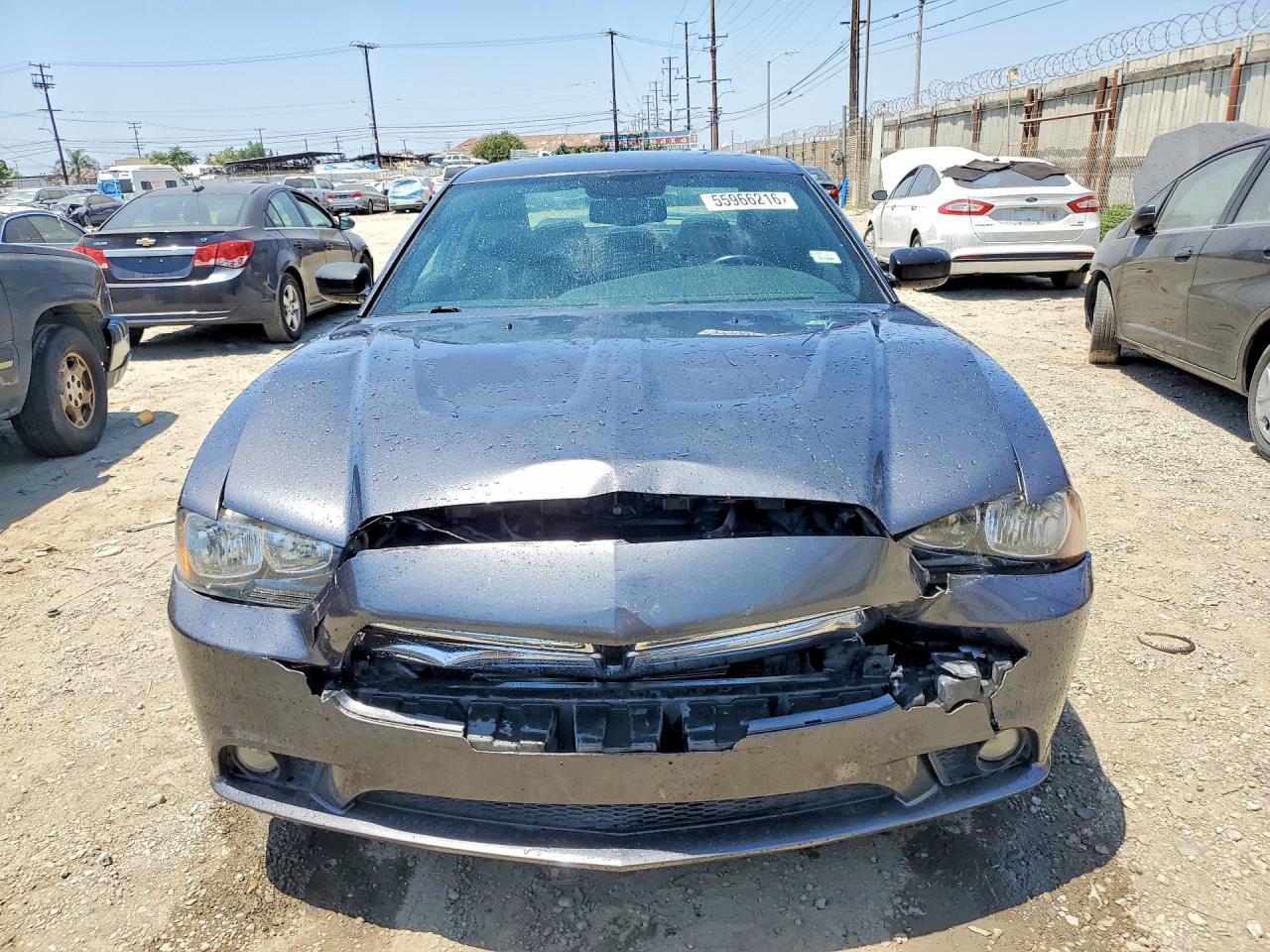 2013 Dodge Charger Sxt Gray vin: 2C3CDXHG9DH552341