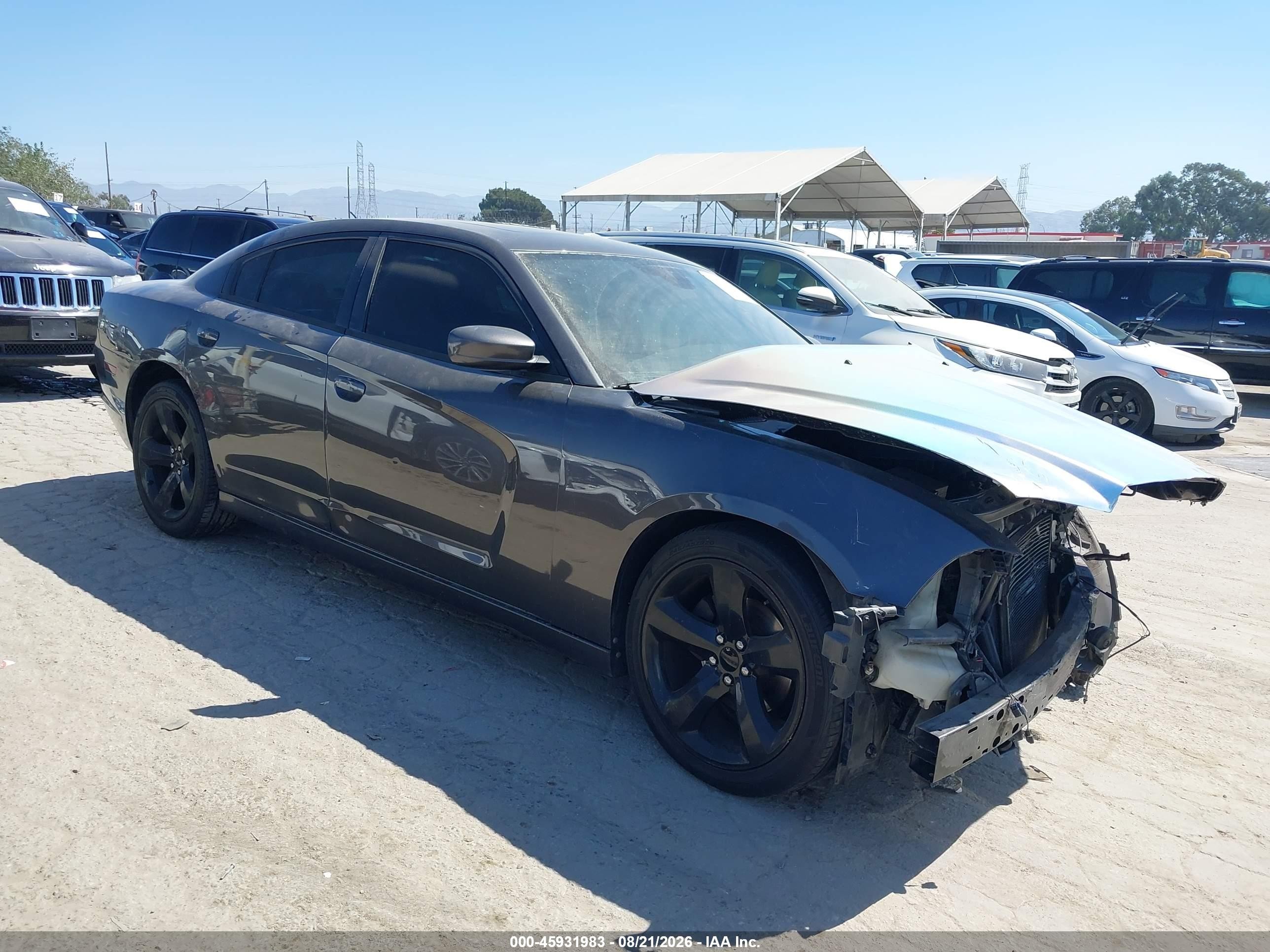 2013 Dodge Charger Sxt Plus Gray vin: 2C3CDXHG9DH628477