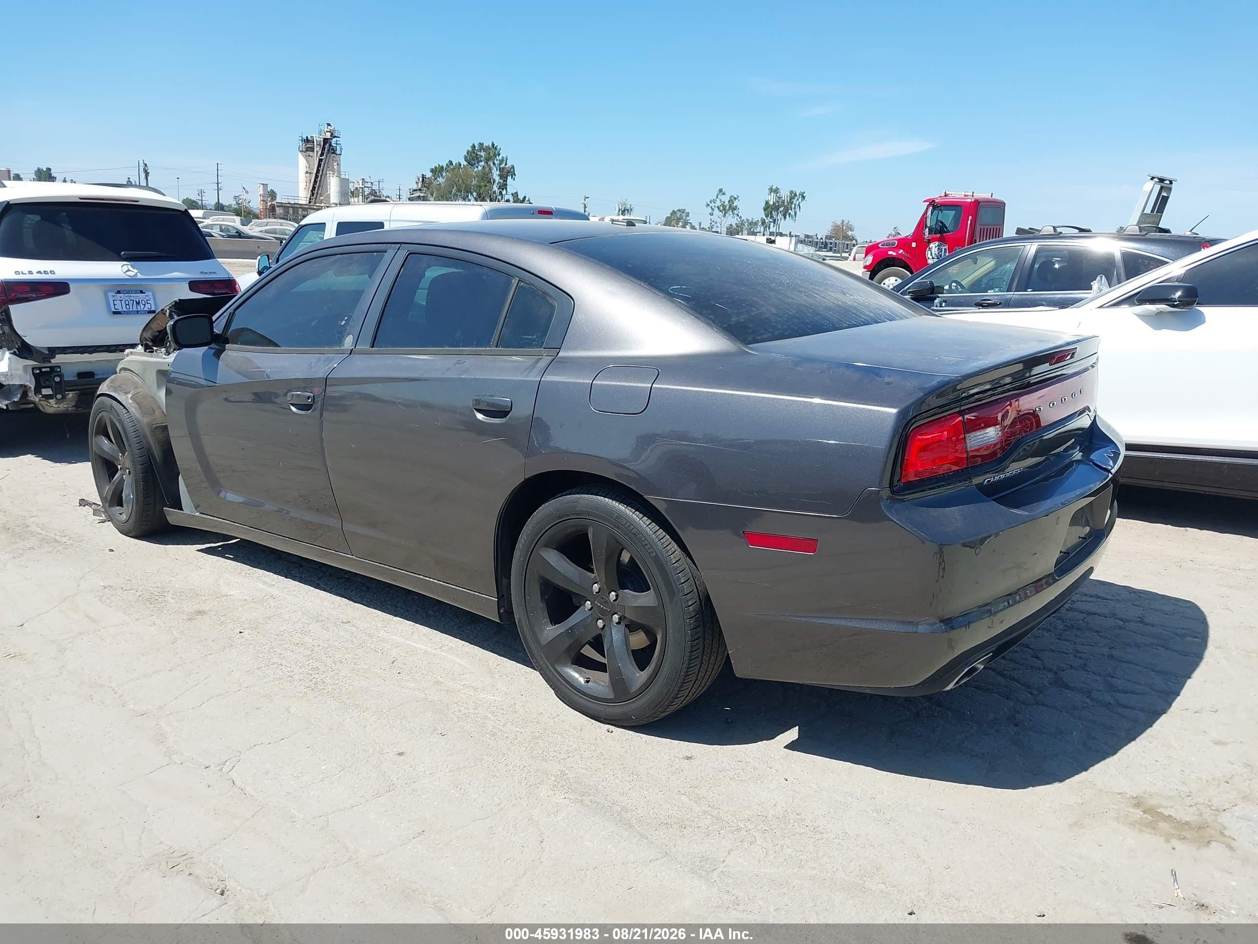 2013 Dodge Charger Sxt Plus Серый vin: 2C3CDXHG9DH628477