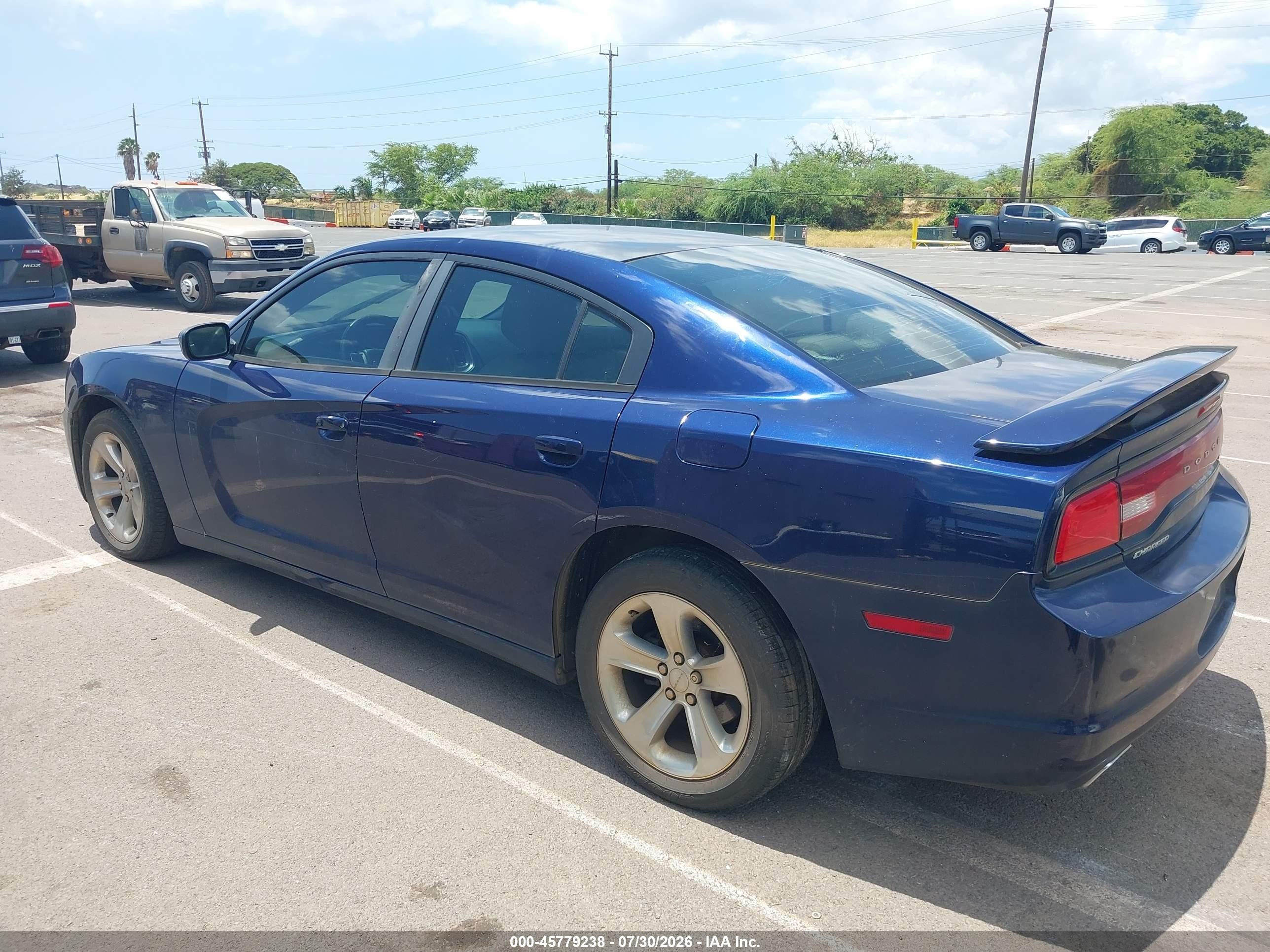 2013 Dodge Charger Sxt Синий vin: 2C3CDXHG9DH745198