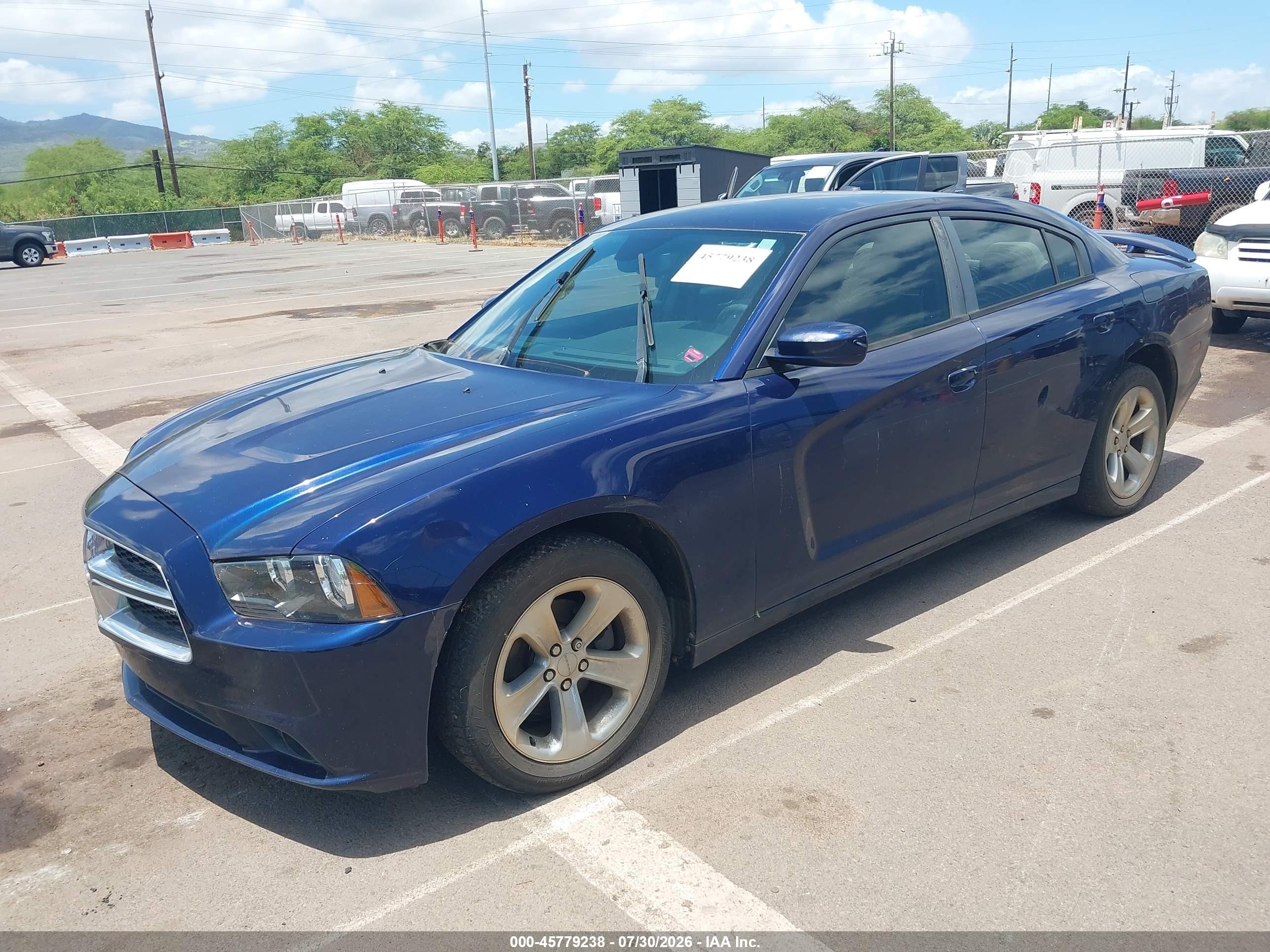 2013 Dodge Charger Sxt Синий vin: 2C3CDXHG9DH745198