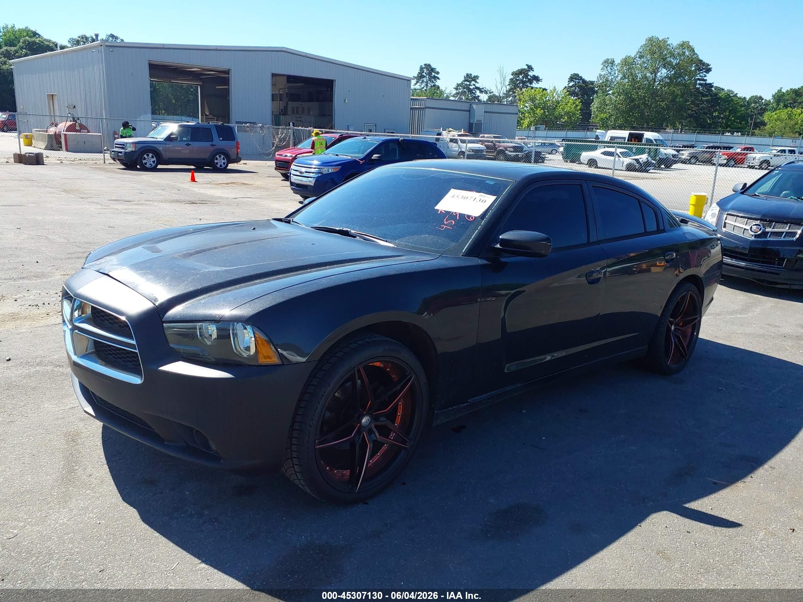 2014 Dodge Charger Sxt Plus Black vin: 2C3CDXHG9EH148795