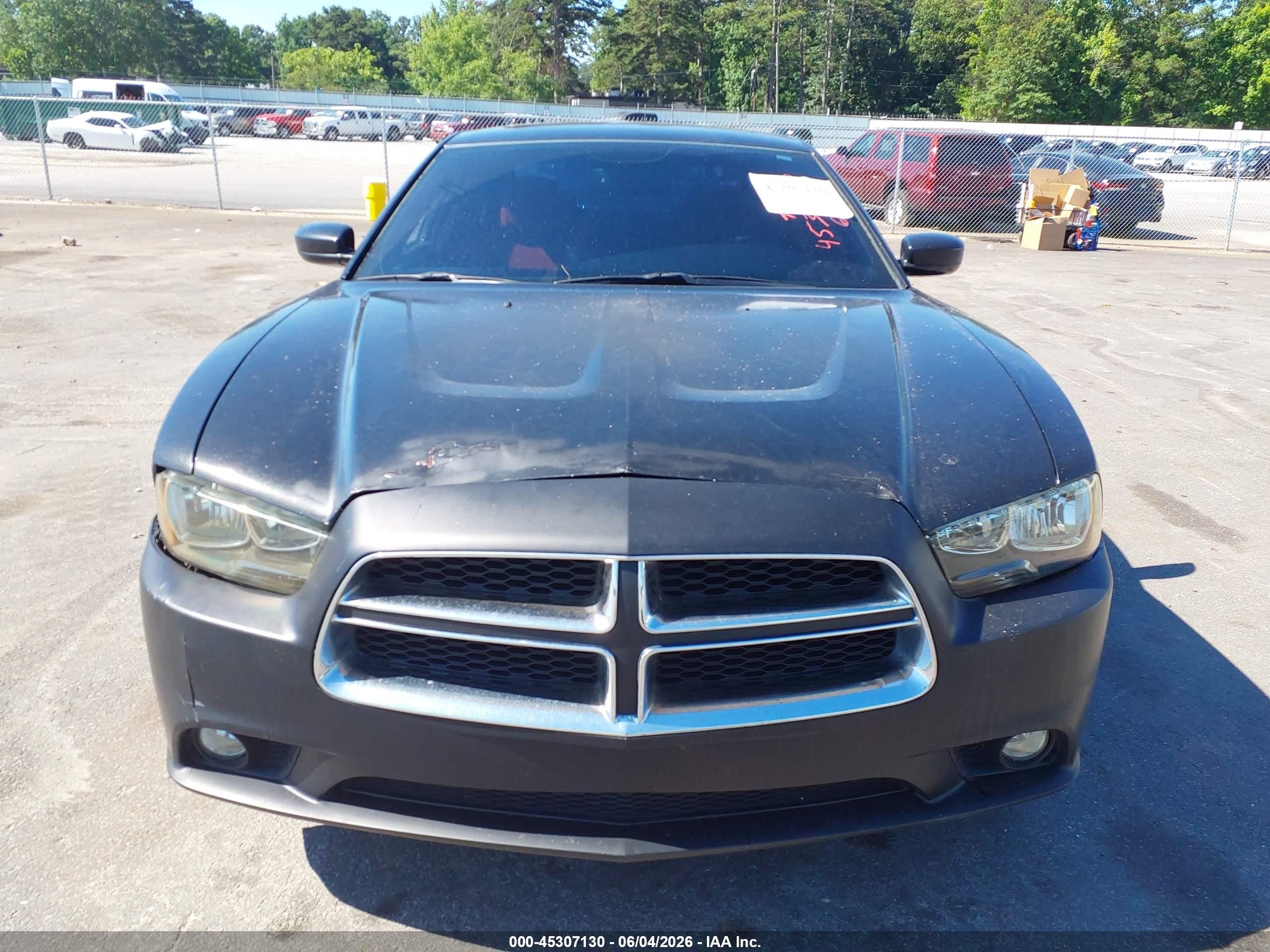 2014 Dodge Charger Sxt Plus Black vin: 2C3CDXHG9EH148795
