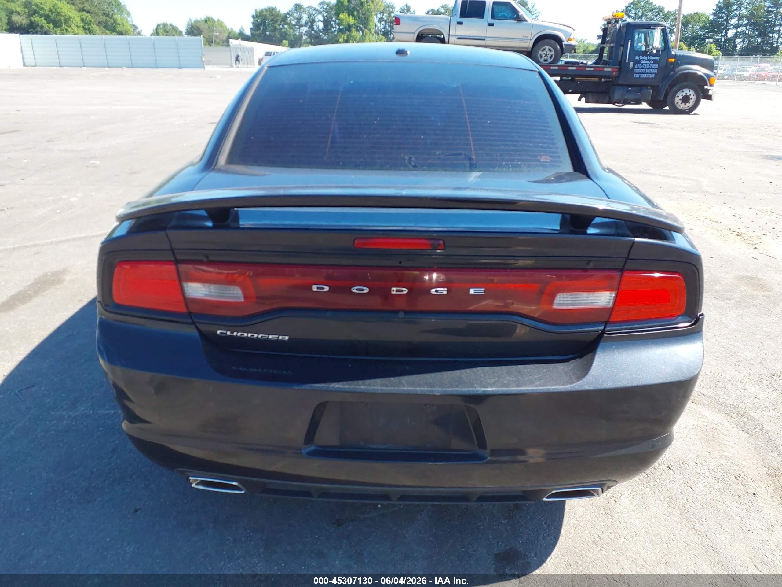 2014 Dodge Charger Sxt Plus Black vin: 2C3CDXHG9EH148795