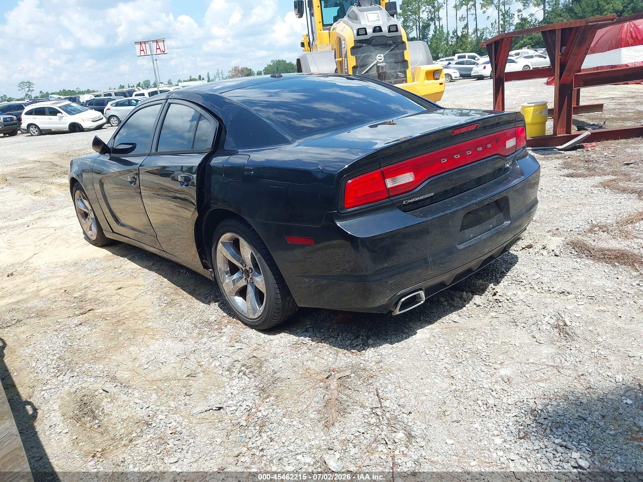 2014 Dodge Charger Sxt Black vin: 2C3CDXHG9EH149946