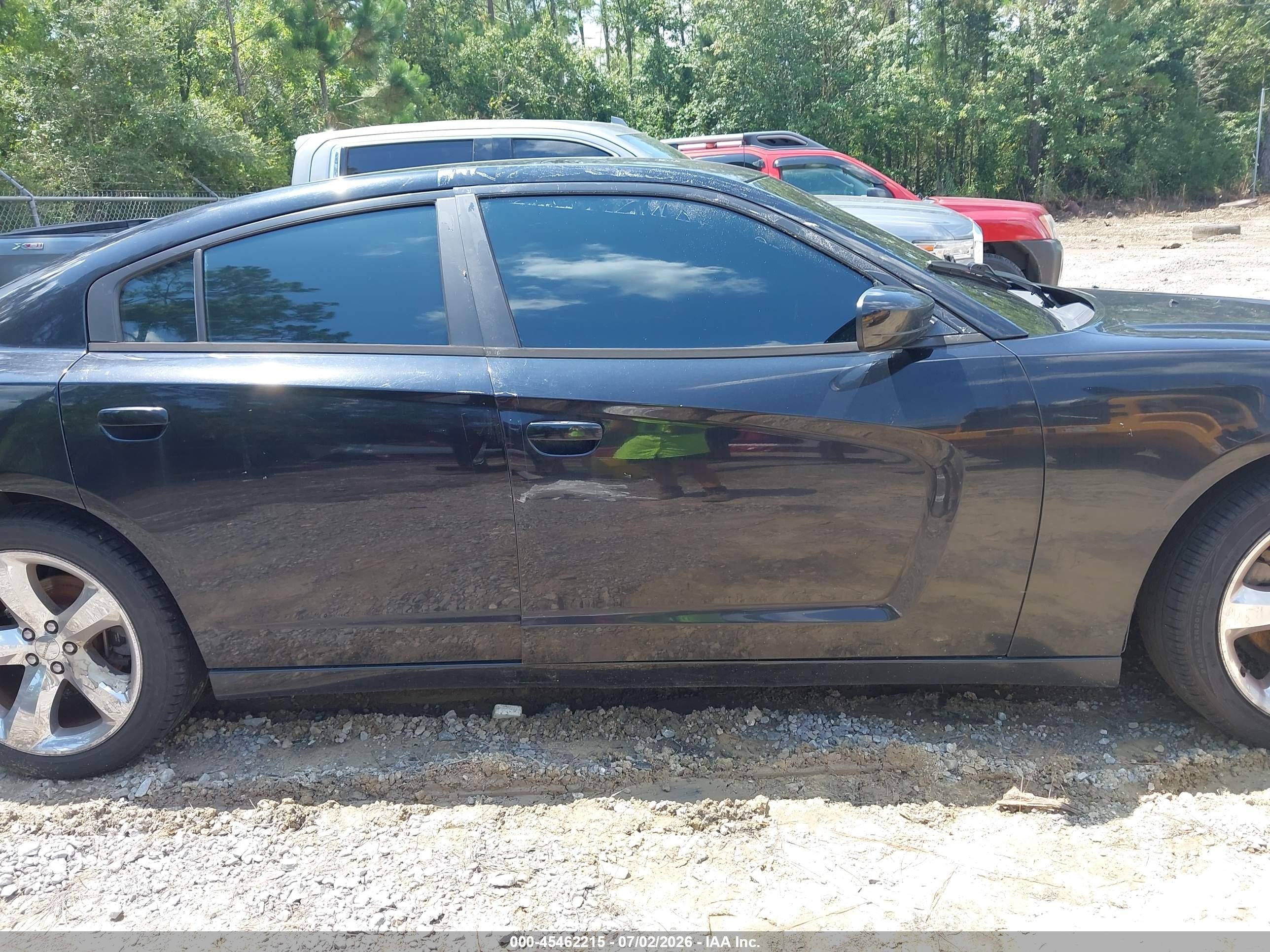 2014 Dodge Charger Sxt Black vin: 2C3CDXHG9EH149946