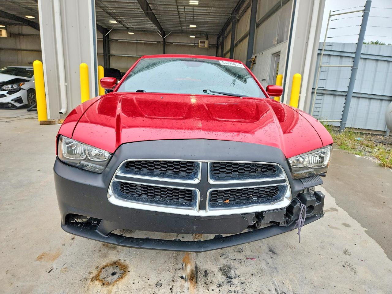 2014 Dodge Charger Sxt Red vin: 2C3CDXHG9EH158890