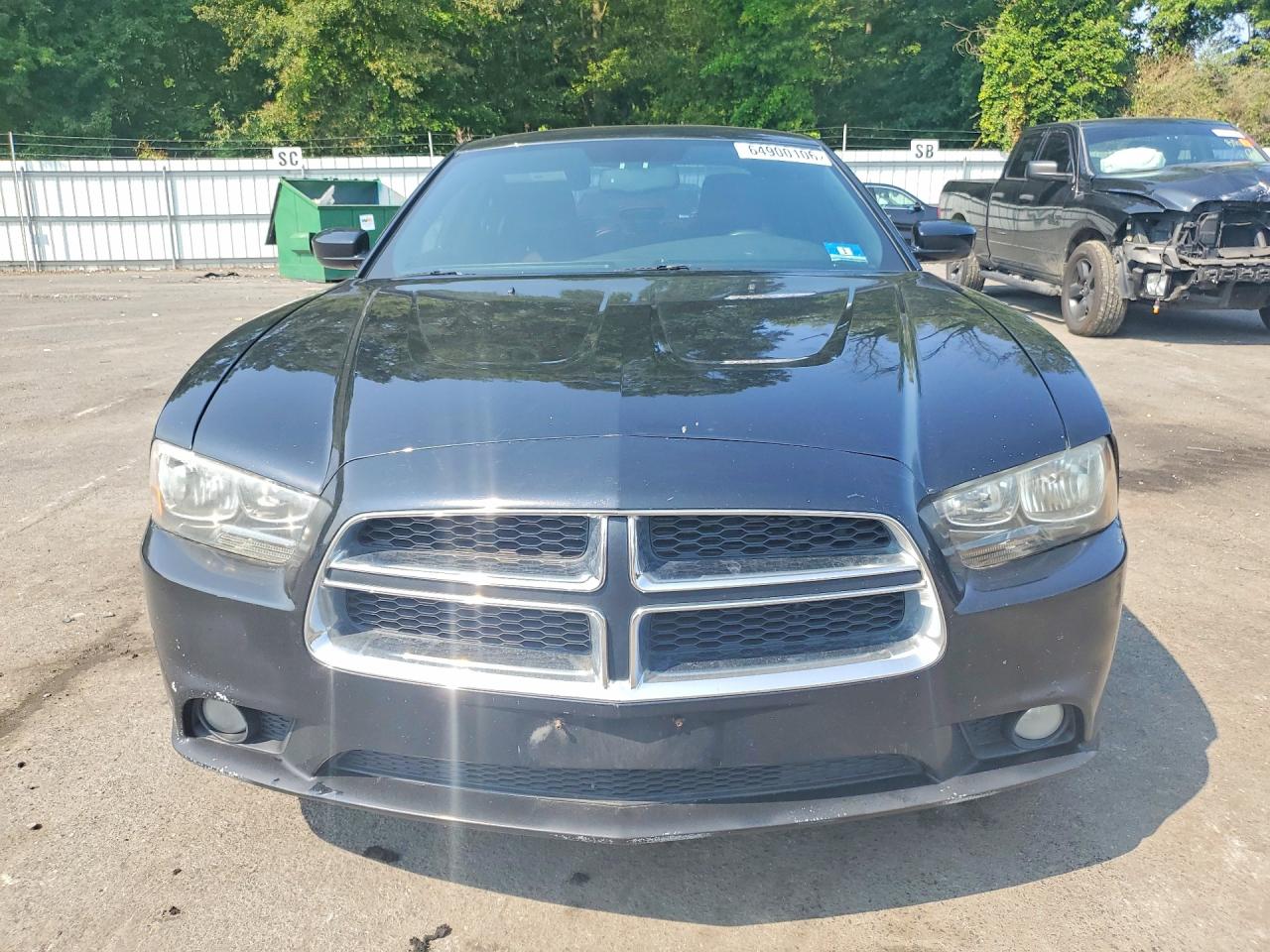 2014 Dodge Charger Sxt Black vin: 2C3CDXHG9EH161448