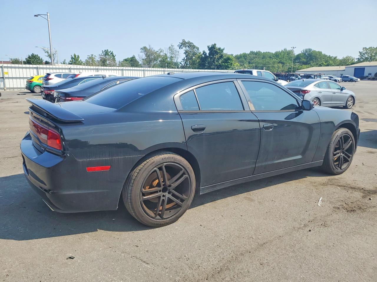 2014 Dodge Charger Sxt Black vin: 2C3CDXHG9EH161448