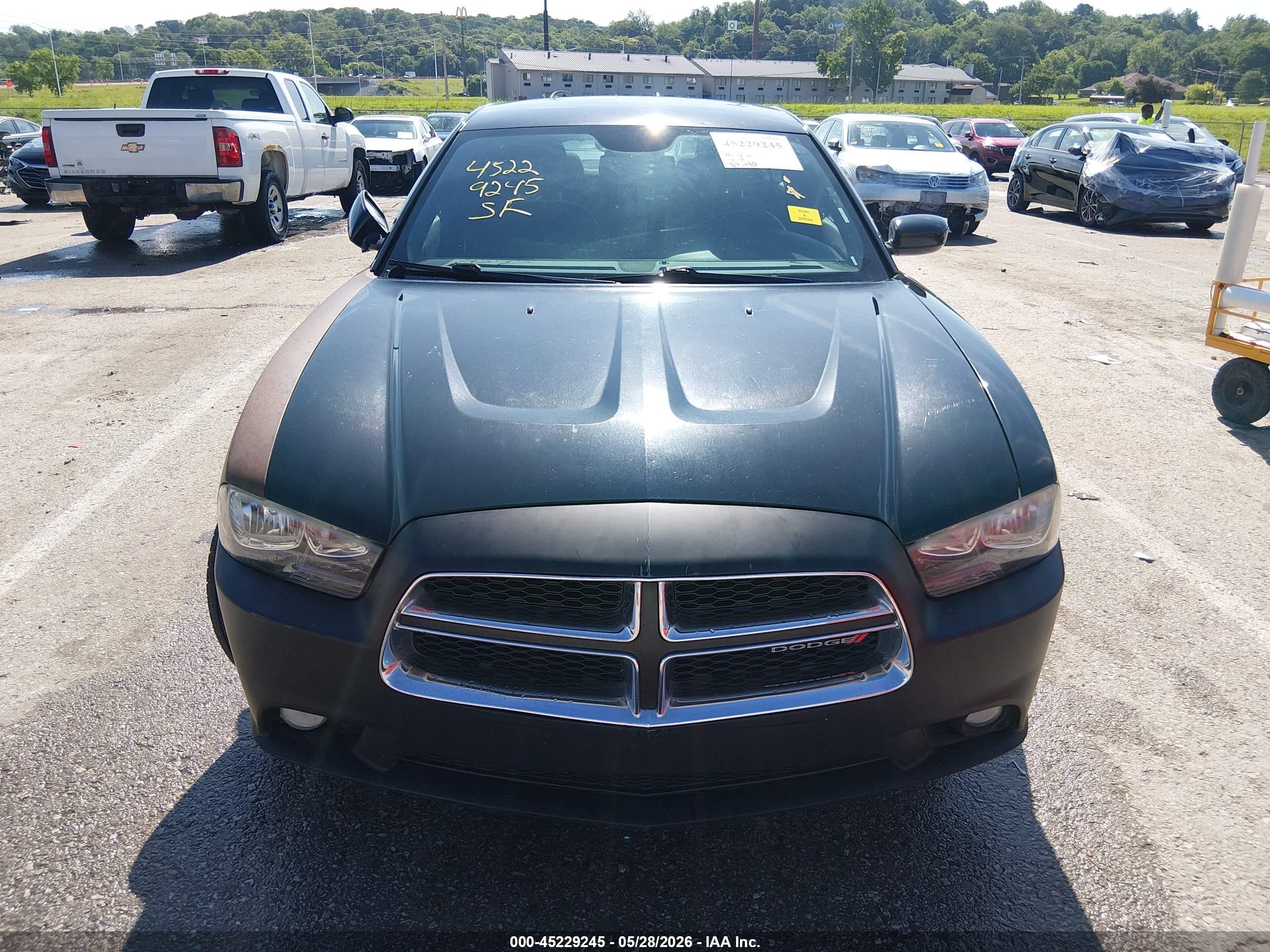 2014 Dodge Charger Sxt Black vin: 2C3CDXHG9EH185880