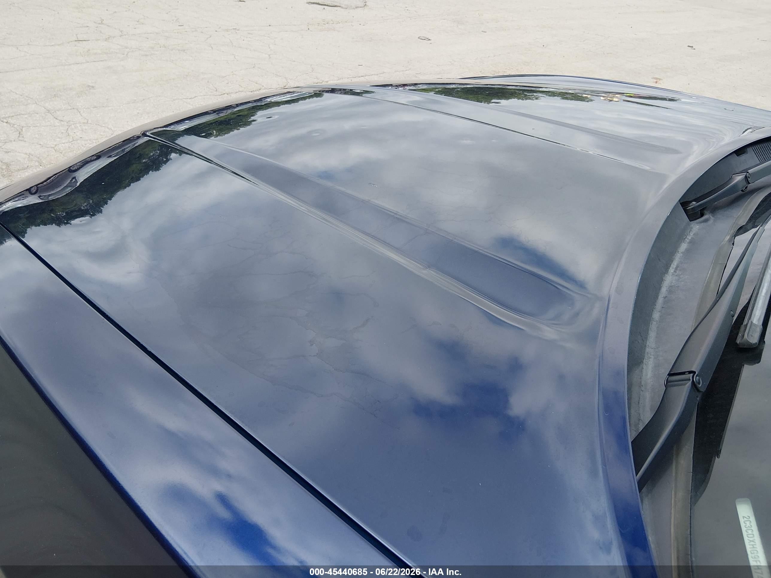 2015 Dodge Charger Sxt Blue vin: 2C3CDXHG9FH744751