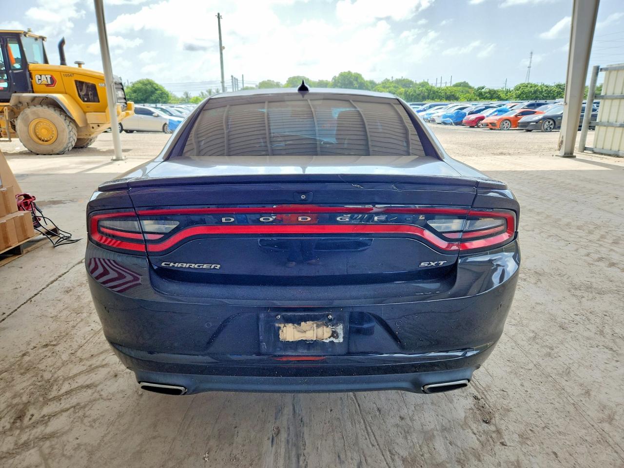2015 Dodge Charger Sxt Black vin: 2C3CDXHG9FH777717