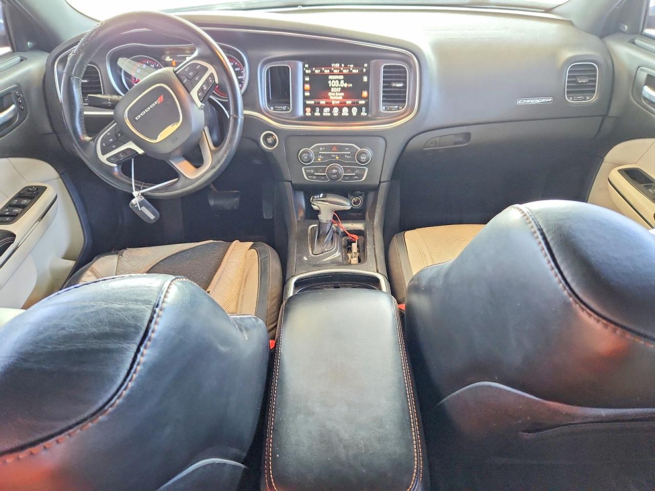 2015 Dodge Charger Sxt Black vin: 2C3CDXHG9FH777717