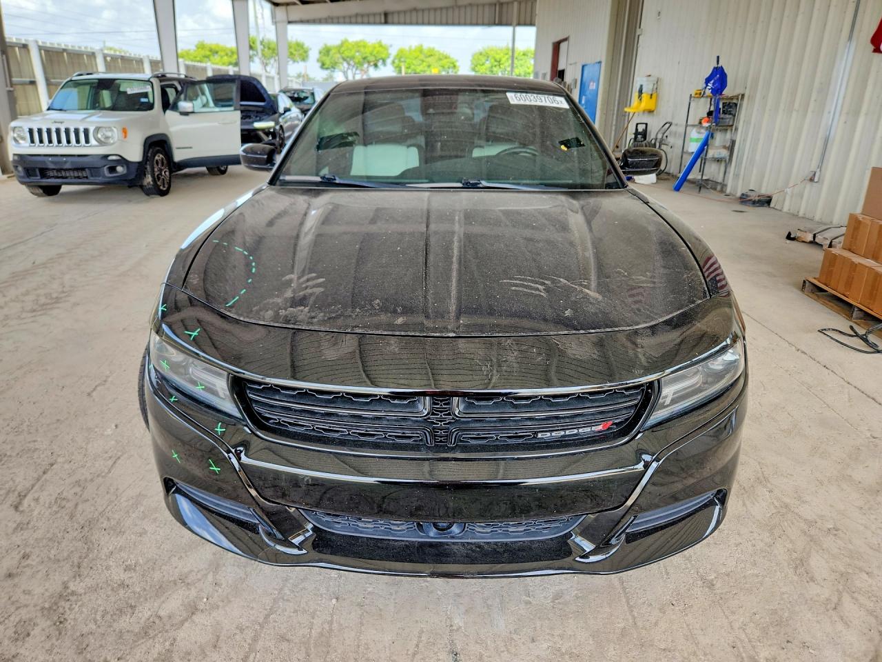 2015 Dodge Charger Sxt Black vin: 2C3CDXHG9FH777717