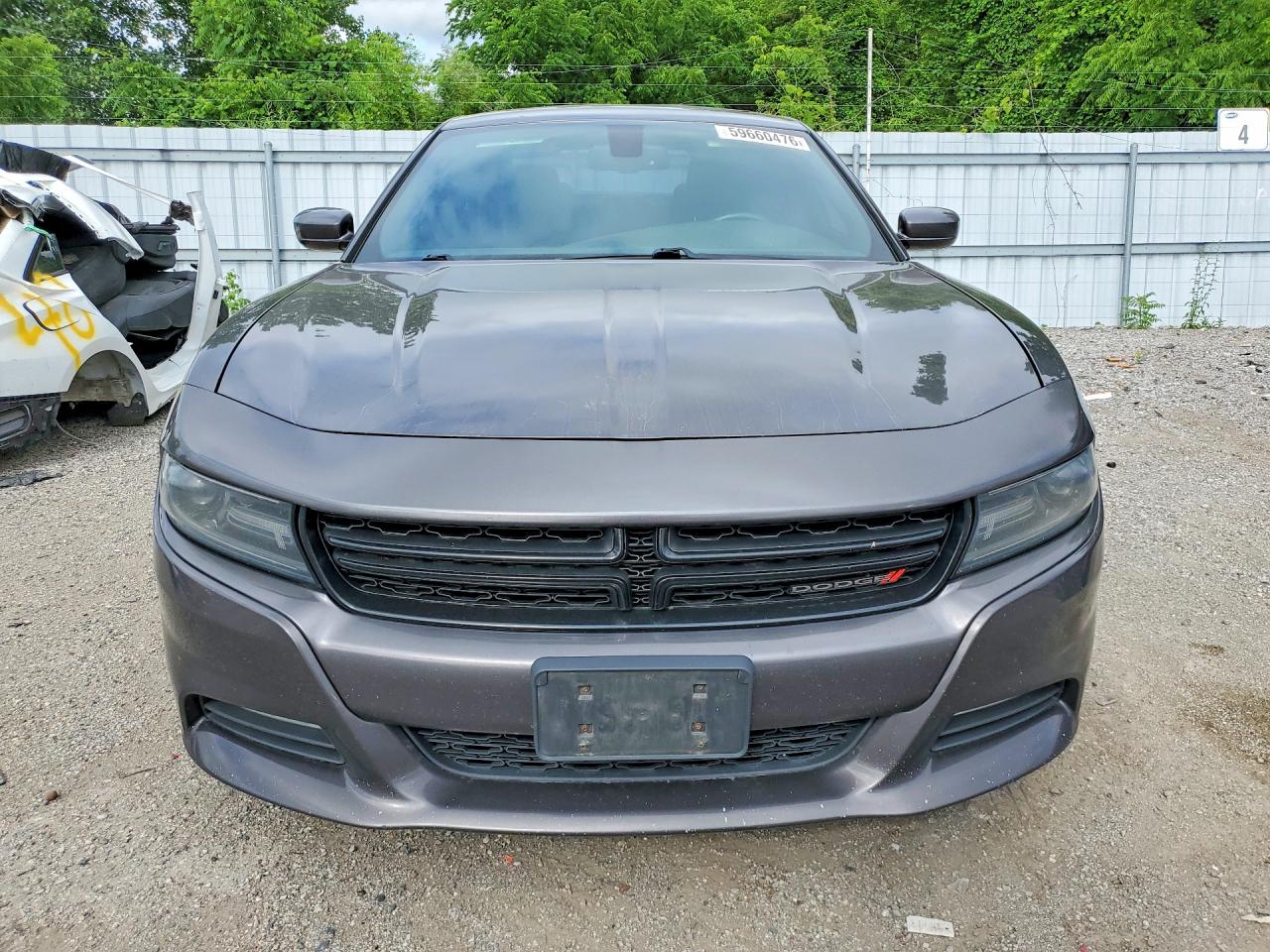 2015 Dodge Charger Sxt Gray vin: 2C3CDXHG9FH823837