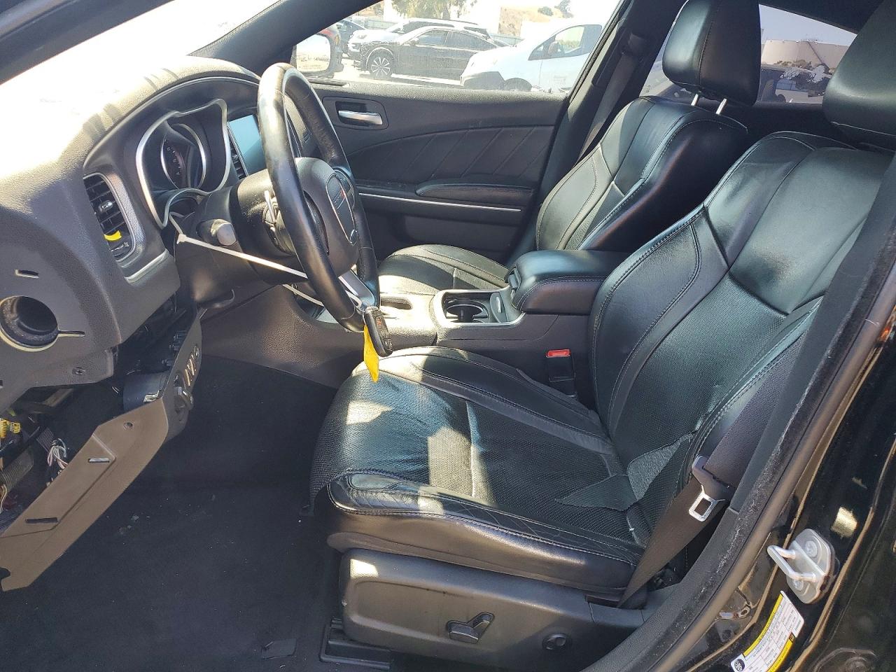 2015 Dodge Charger Sxt Black vin: 2C3CDXHG9FH900089