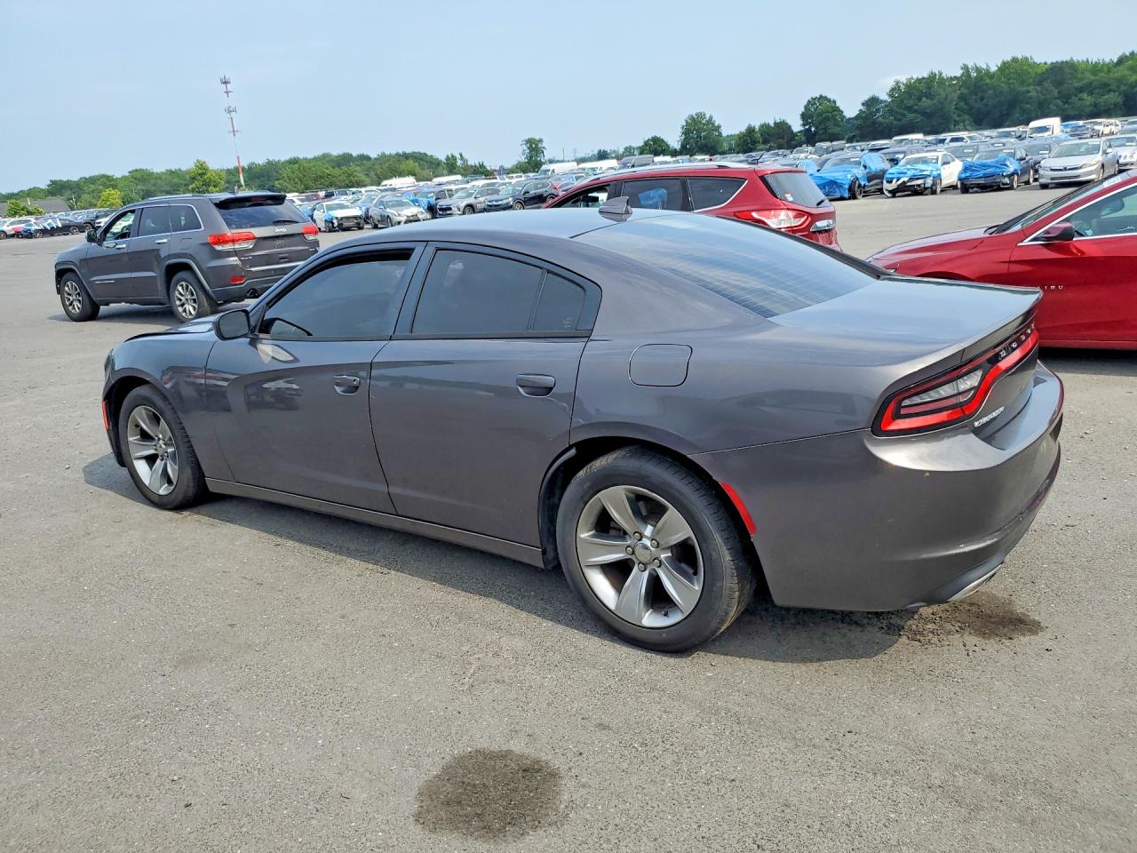 2016 Dodge Charger Sxt Серый vin: 2C3CDXHG9GH174297